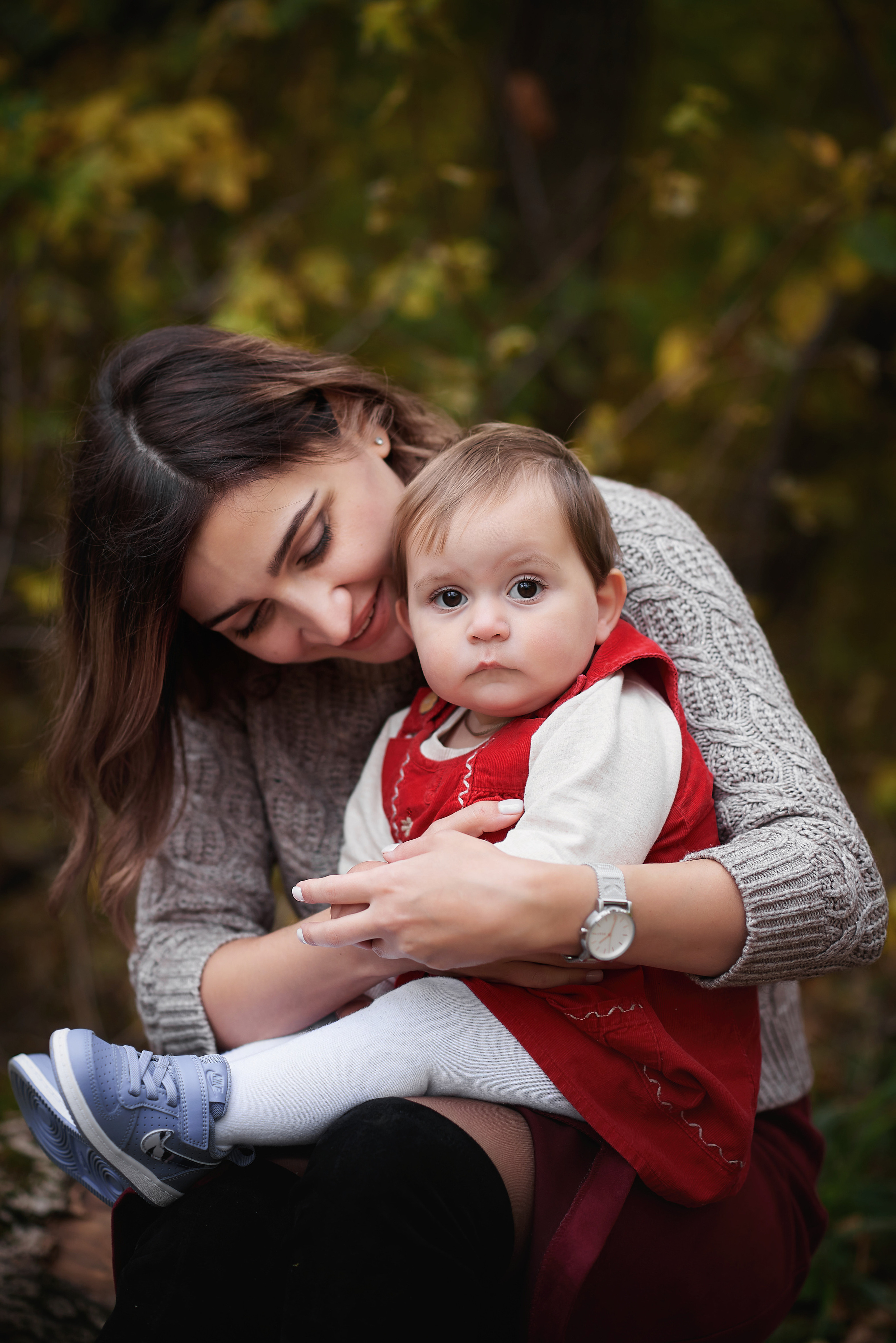 Осенняя прогулка Евгении и Евангелины. Семейный фотограф в Ростове-на-Дону Татьяна Литвинова