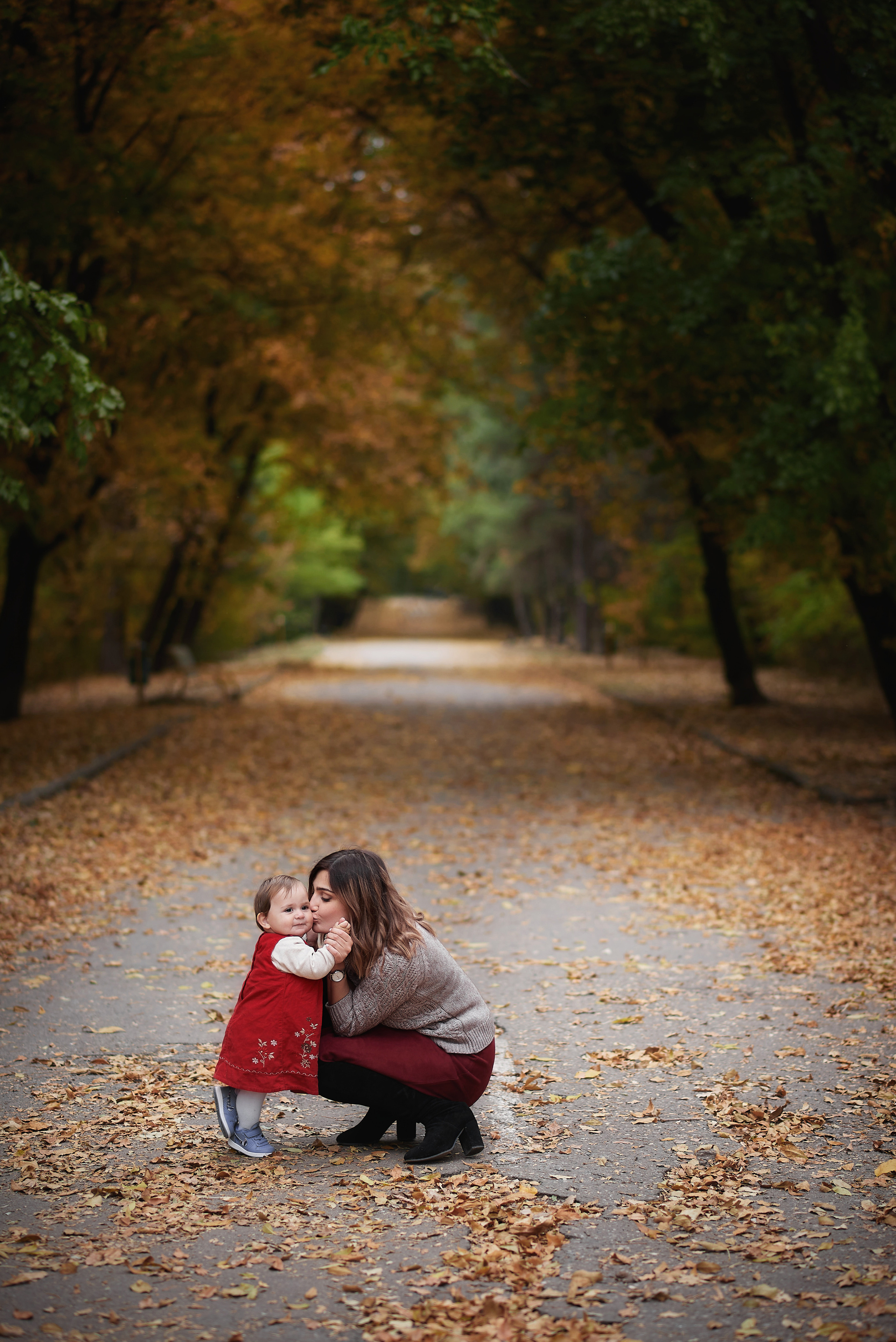 Осенняя прогулка Евгении и Евангелины. Семейный фотограф в Ростове-на-Дону Татьяна Литвинова