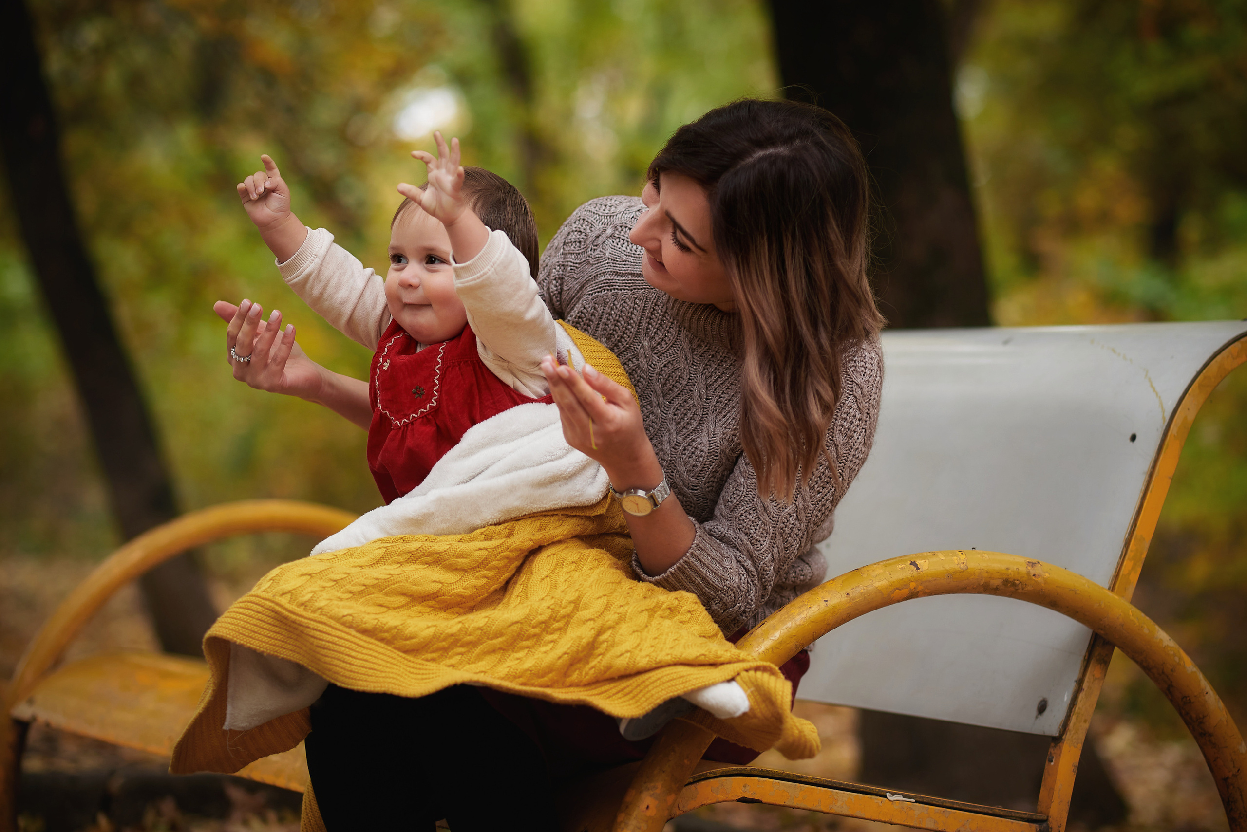 Осенняя прогулка Евгении и Евангелины. Семейный фотограф в Ростове-на-Дону Татьяна Литвинова