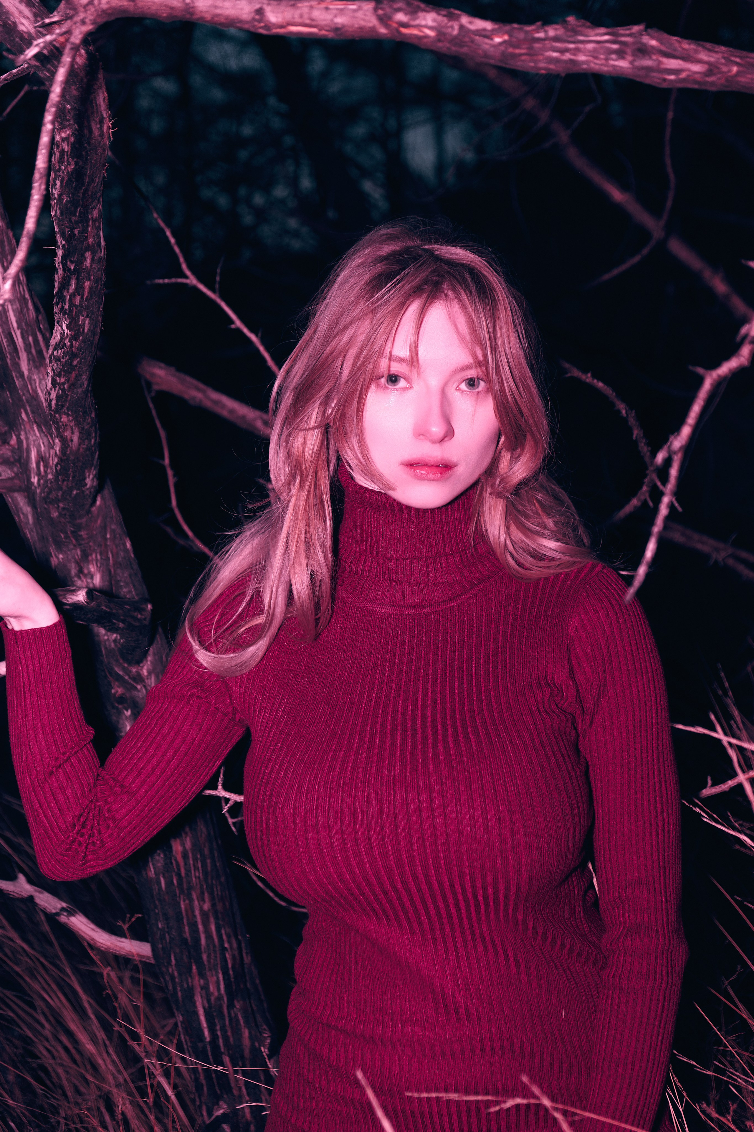 Burnt Forest | Natalie. Gerasko Aleks — Портрет, кричащий тишиной