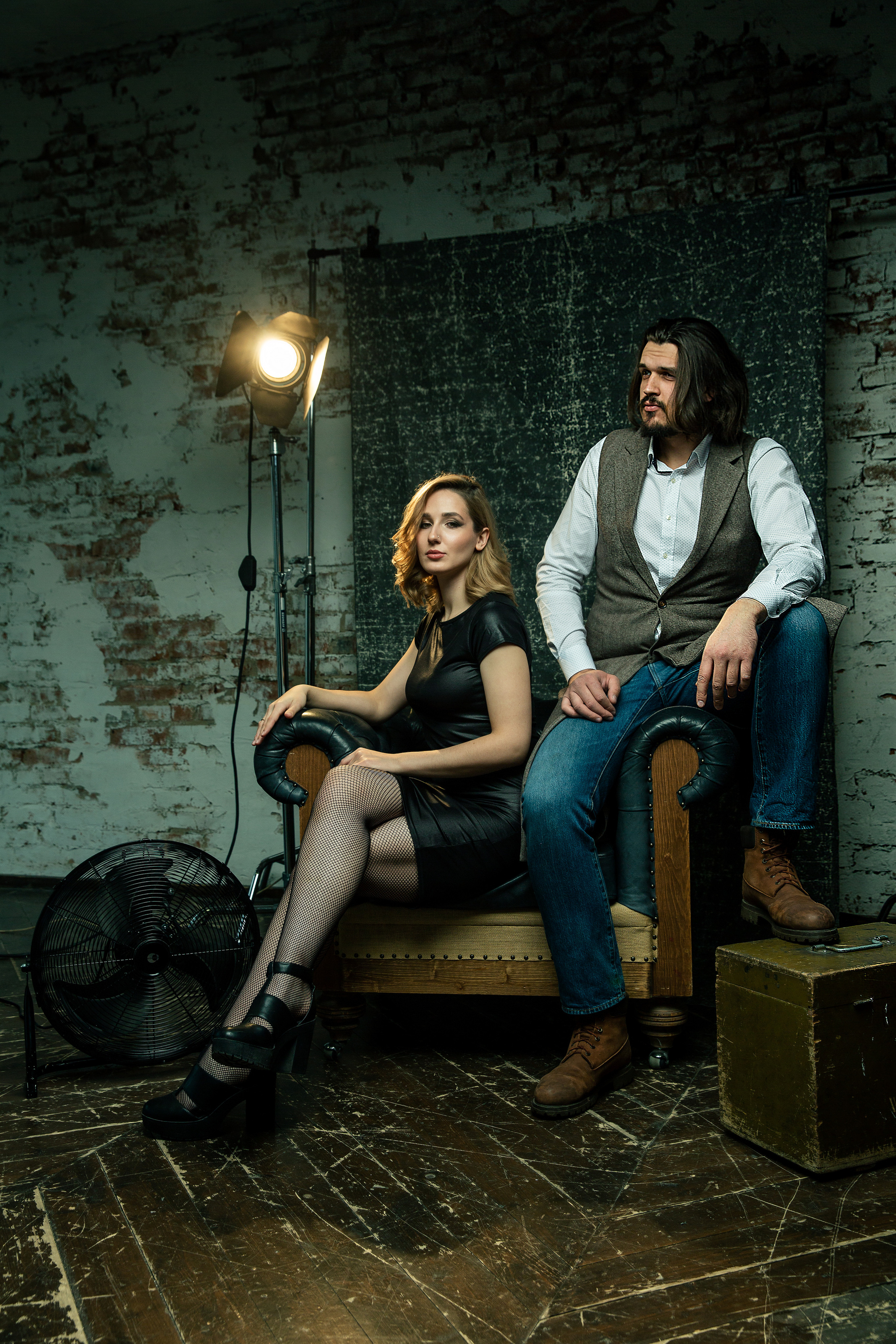 Love story в стиле журнала Vanity Fair. Визуальный художник Лиана Даренская, Москва