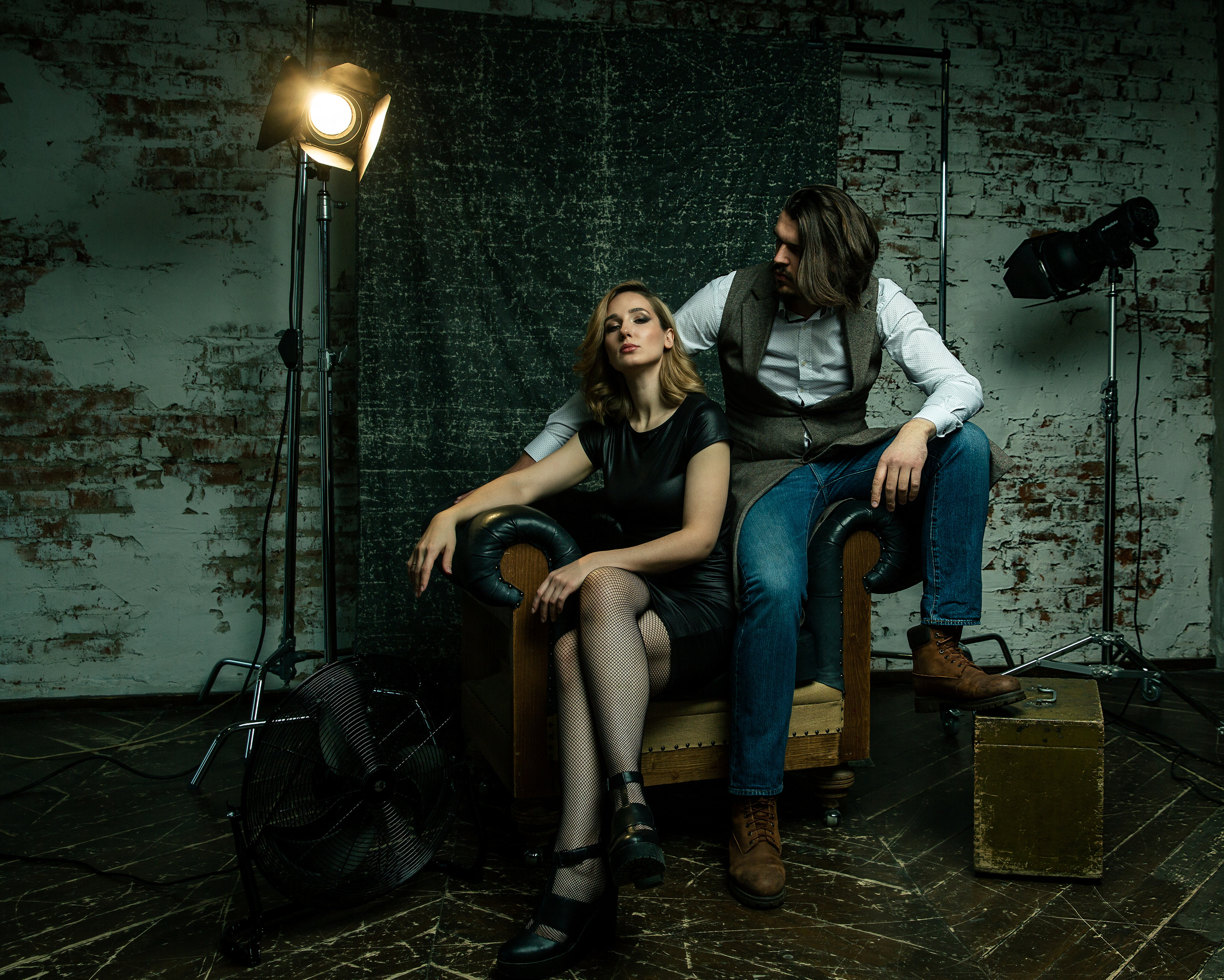 Love story в стиле журнала Vanity Fair. Визуальный художник Лиана Даренская, Москва