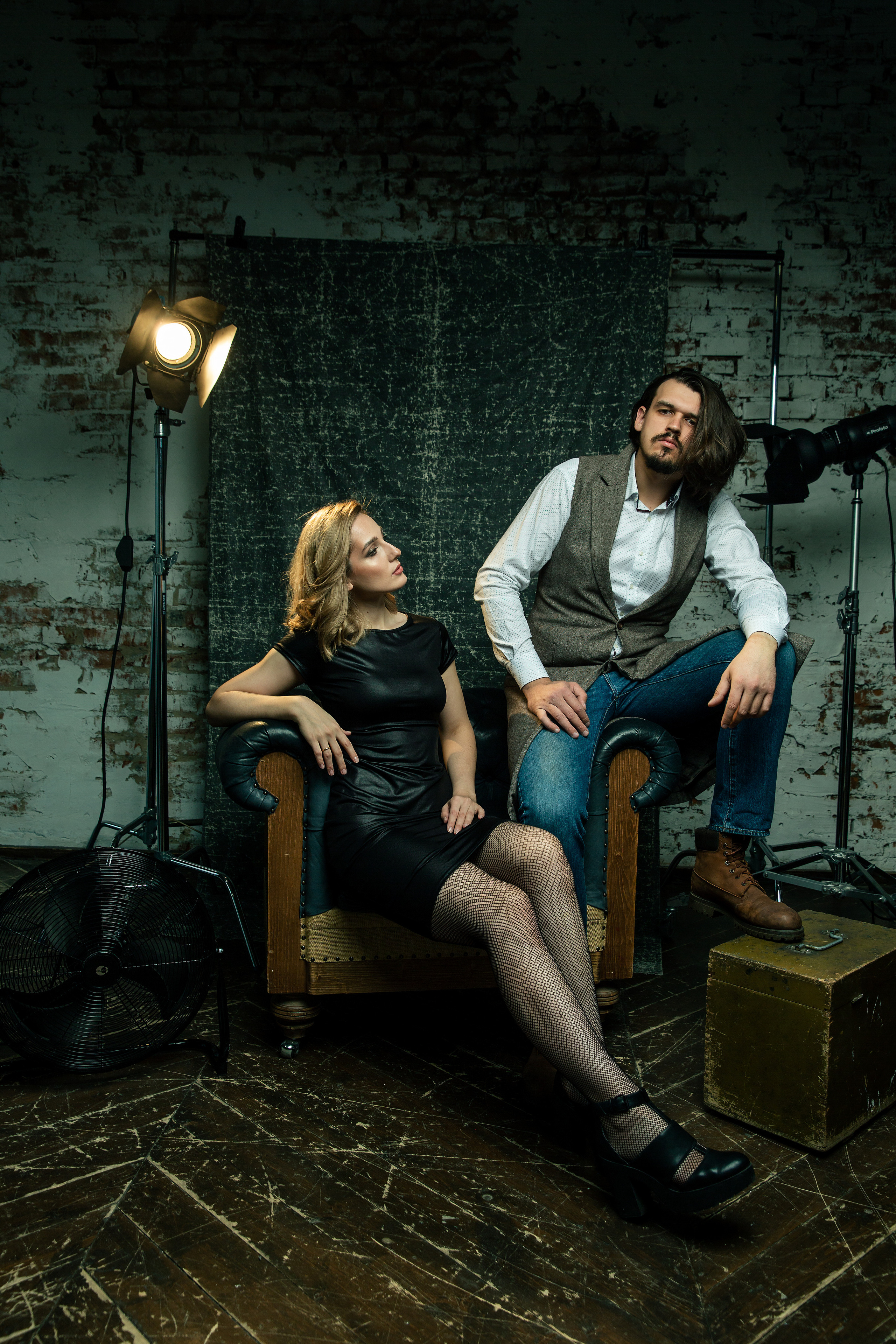 Love story в стиле журнала Vanity Fair. Визуальный художник Лиана Даренская, Москва