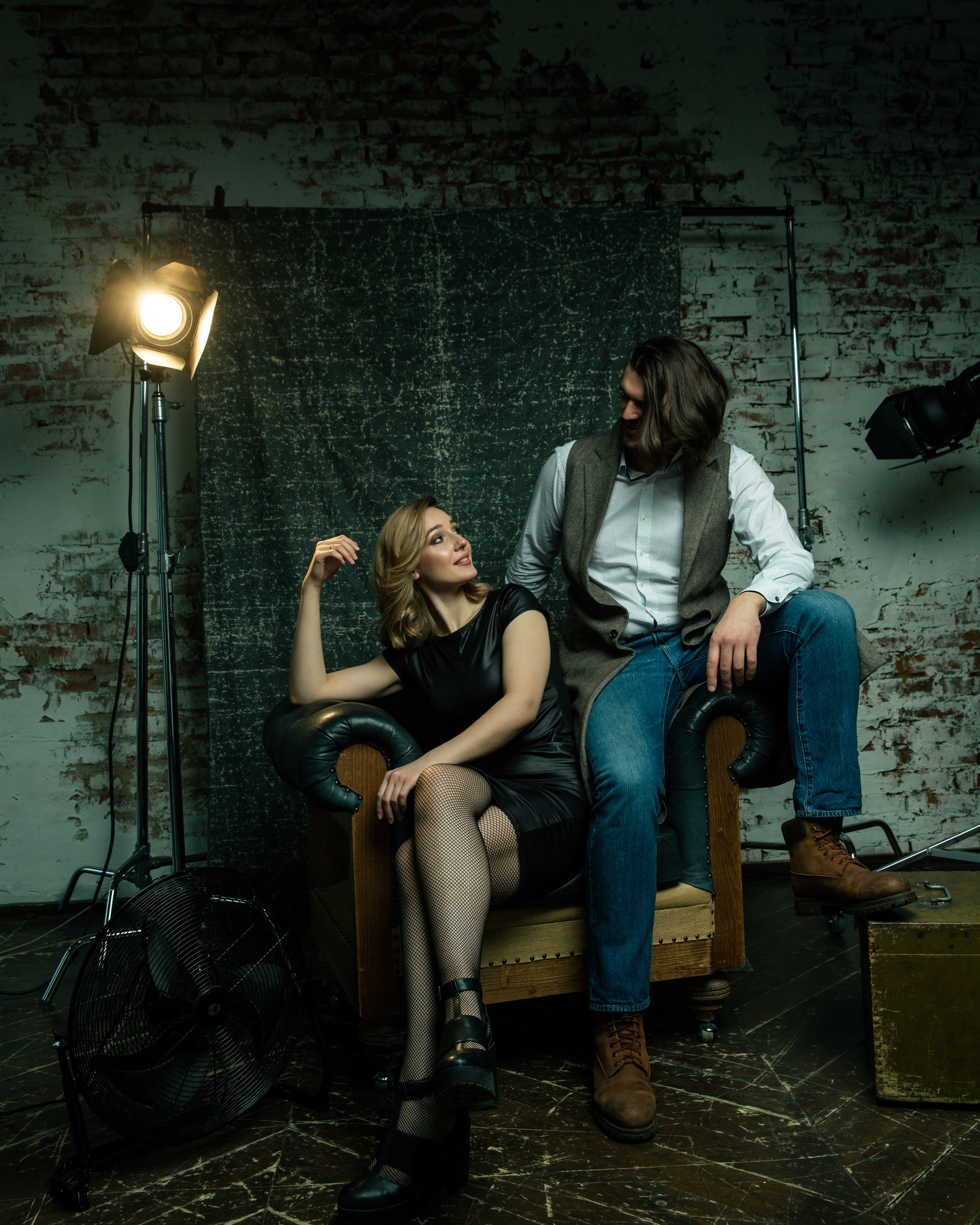 Love story в стиле журнала Vanity Fair. Визуальный художник Лиана Даренская, Москва