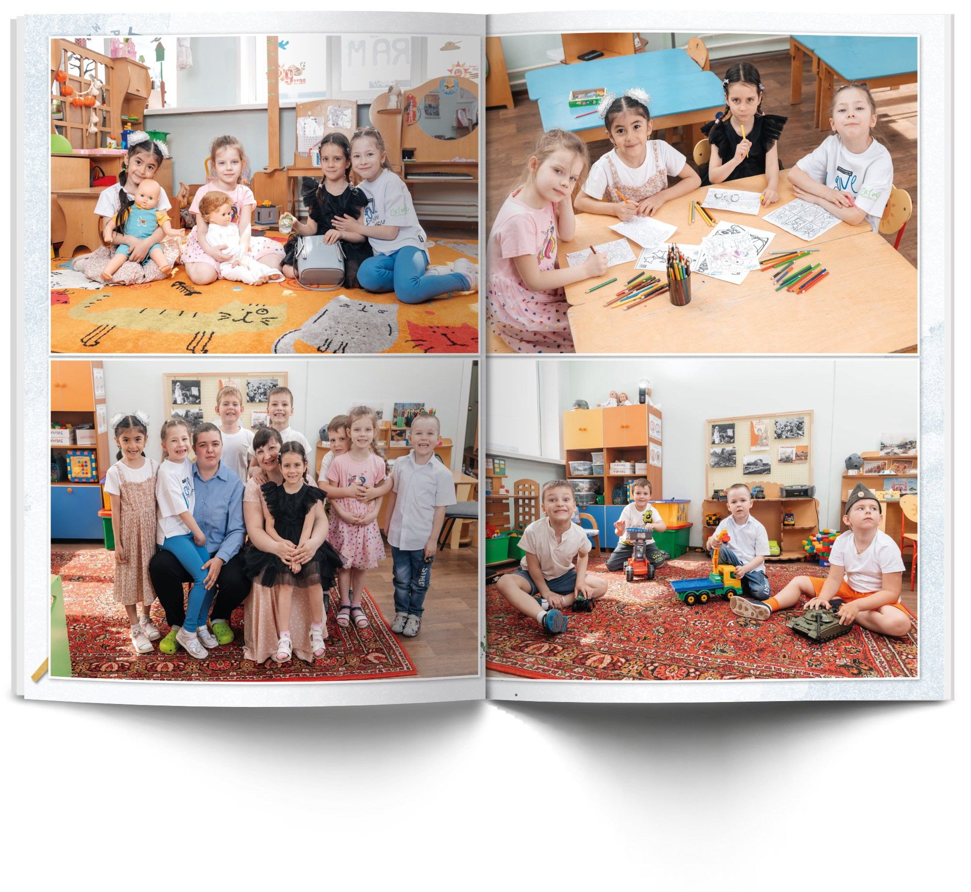 Детский сад. Современные выпускные альбомы в Новосибирске