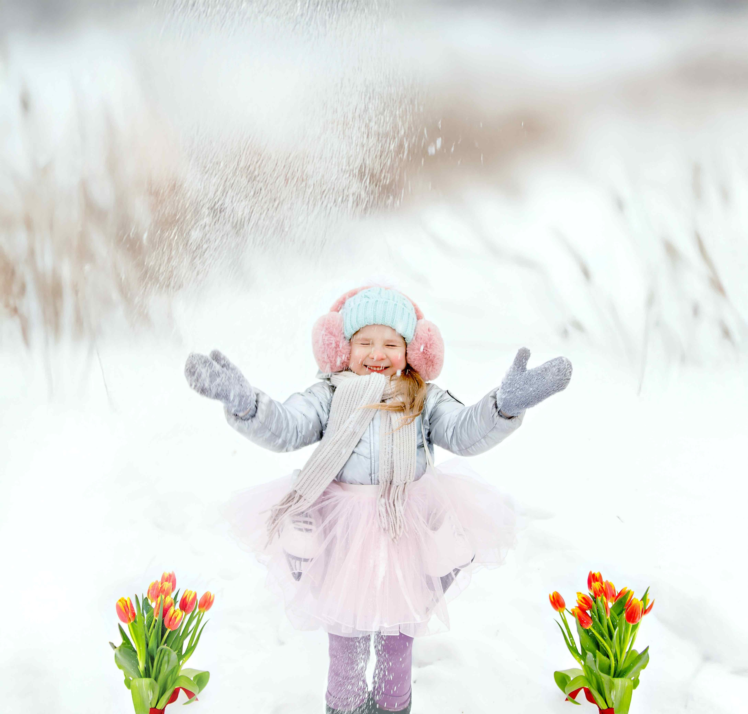 Фотосессия с тюльпанами. Семейный, свадебный и детский фотограф в Новосибирске Ольга Хидченко
