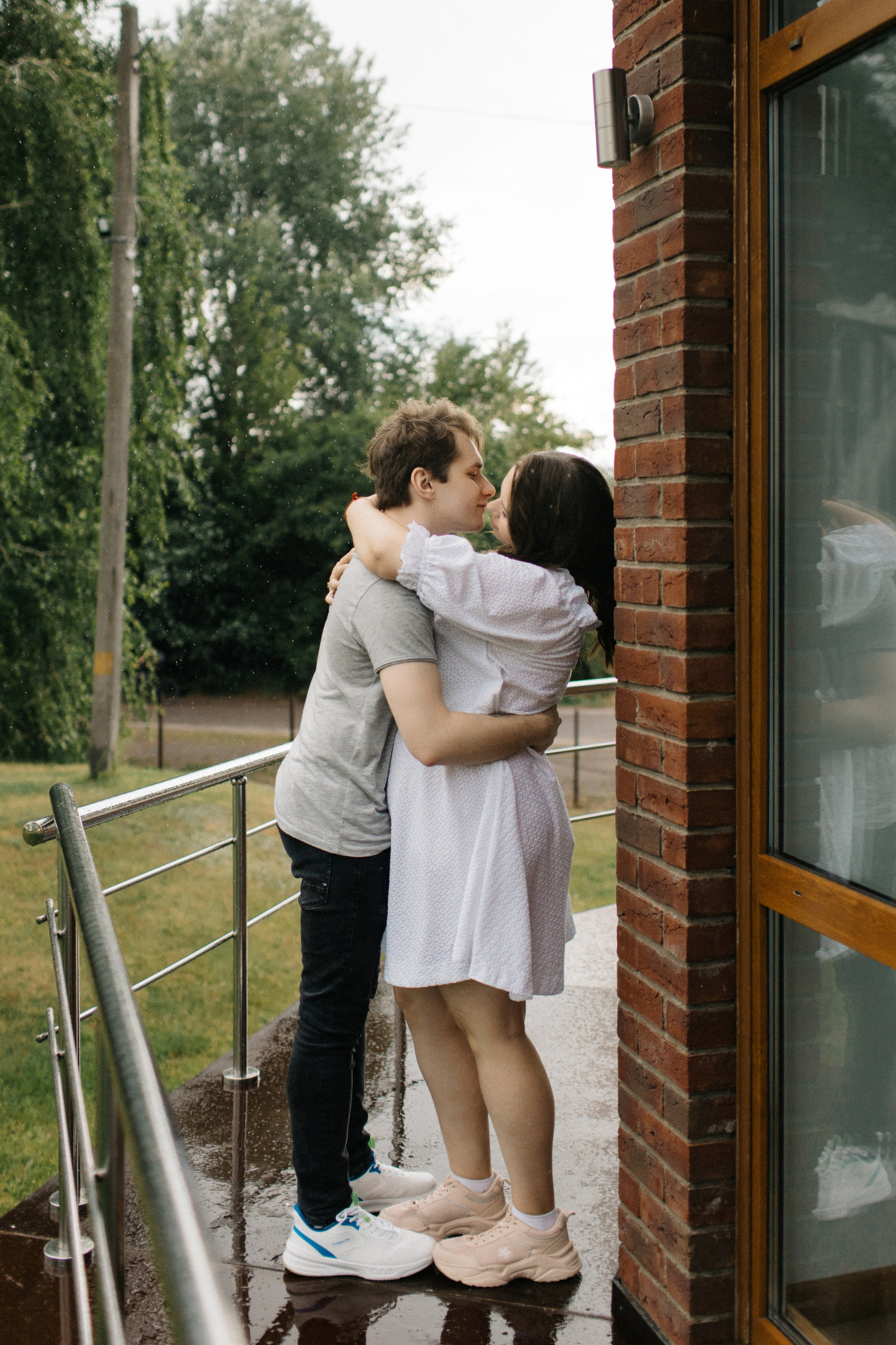 Никита и Виктория. Love Story под дождём в усадьбе «Хорошее место». Сергеев Алексей. Фотограф