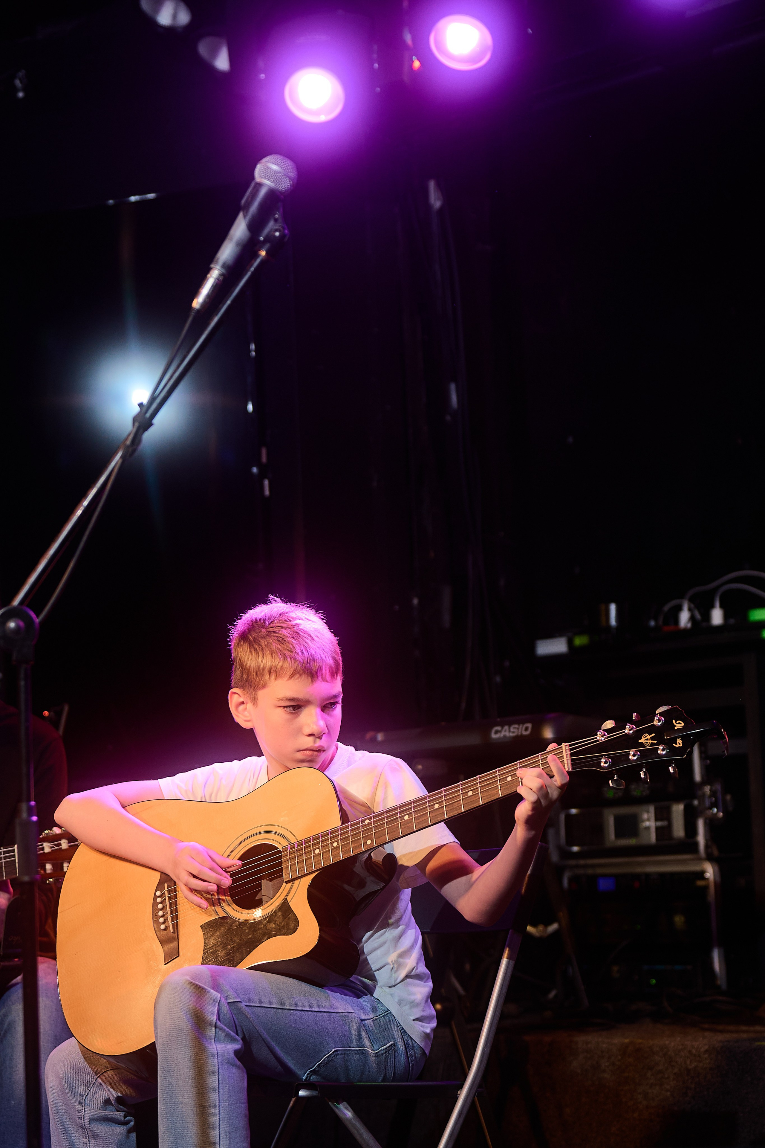 Отчётный концерт музыкальной школы MuzZone (18 мая 2025). Профессиональный фотограф (Краснодар) Роман Гончаров