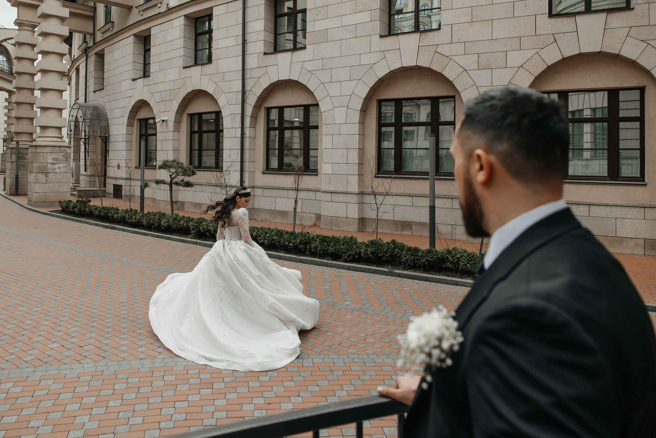 Свадебная прогулка в Москве