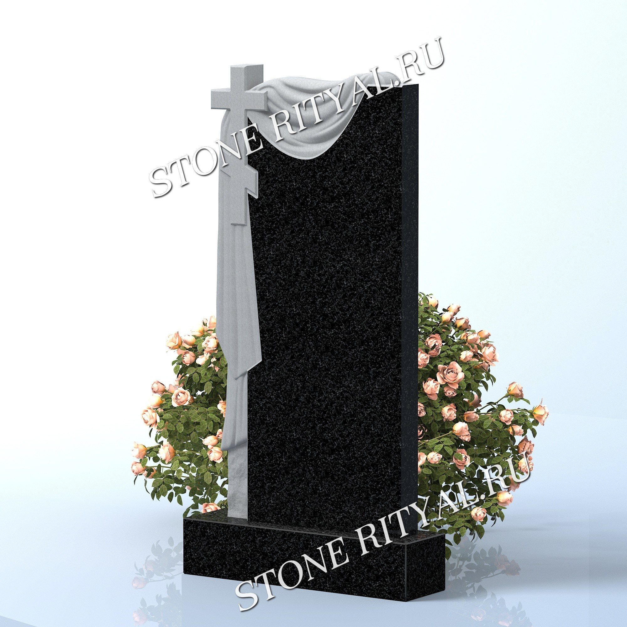 Вертикальные памятники фигурные. Изготовление и установка памятников в Москве и МО