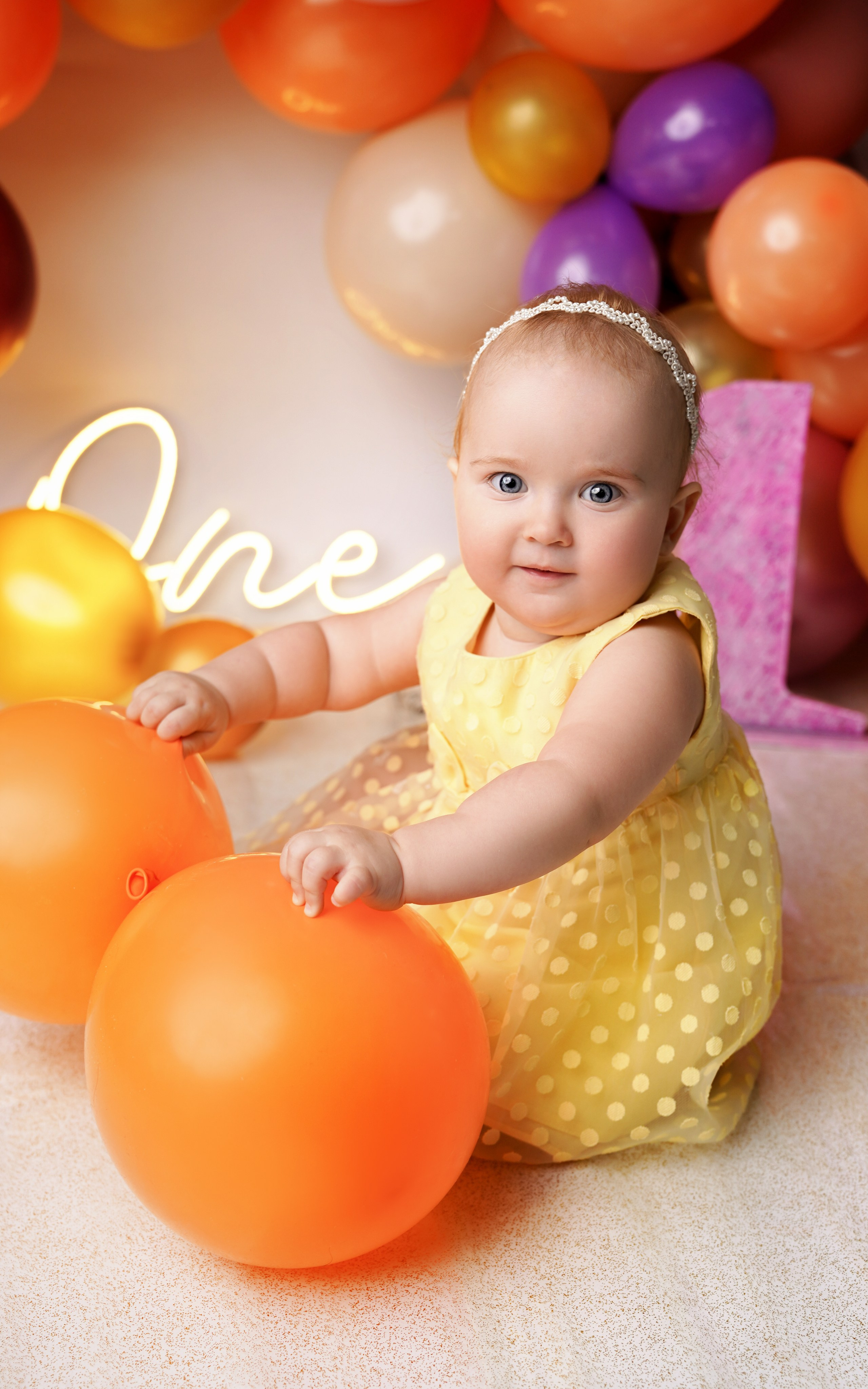 Фотосессия ГОДОВАСИЕ. Фотограф новорожденных, детей до года и беременных в Симферополе