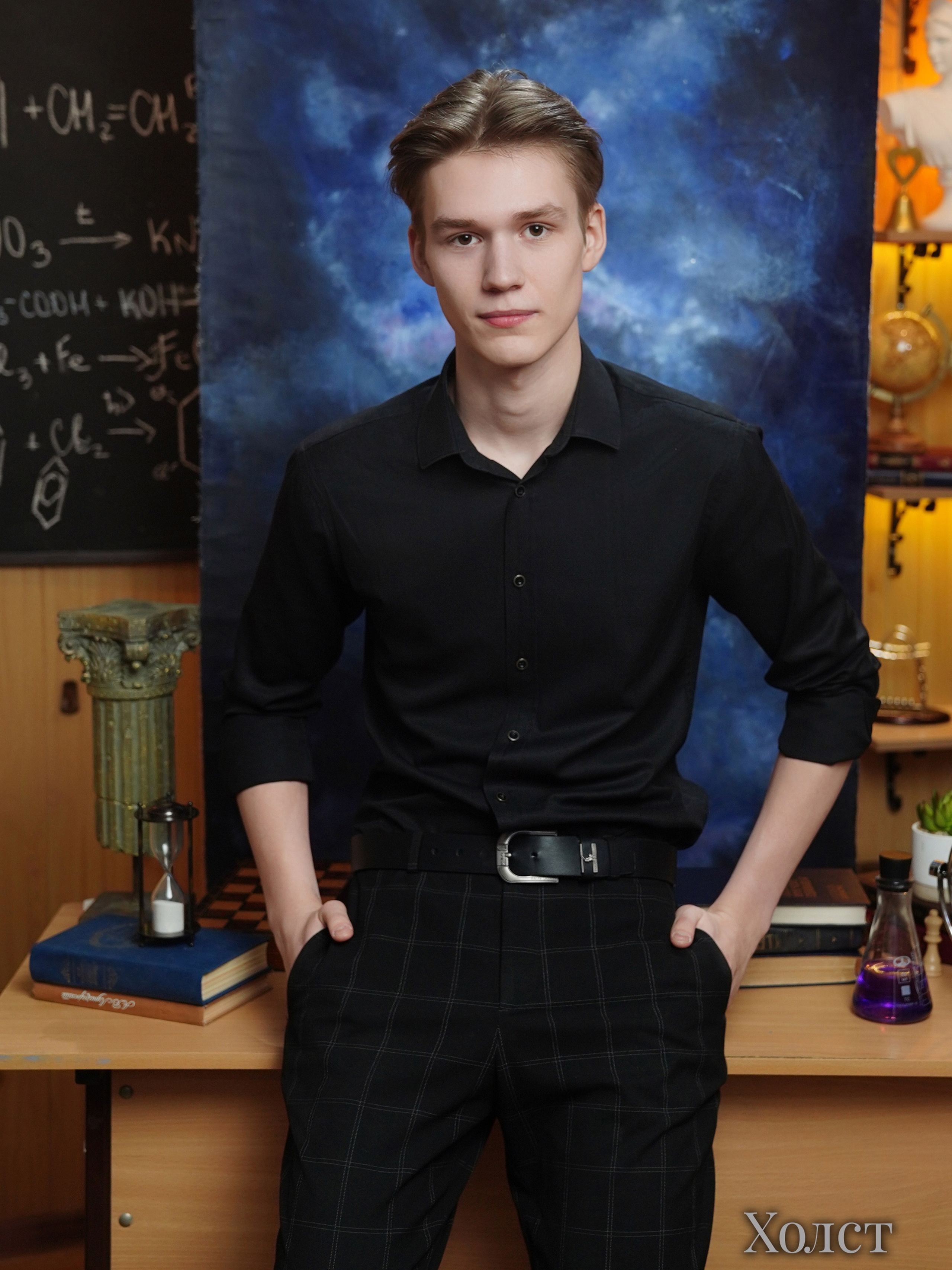 Стиль портрета в студии. GOTRA — выпускные альбомы в Тюмени