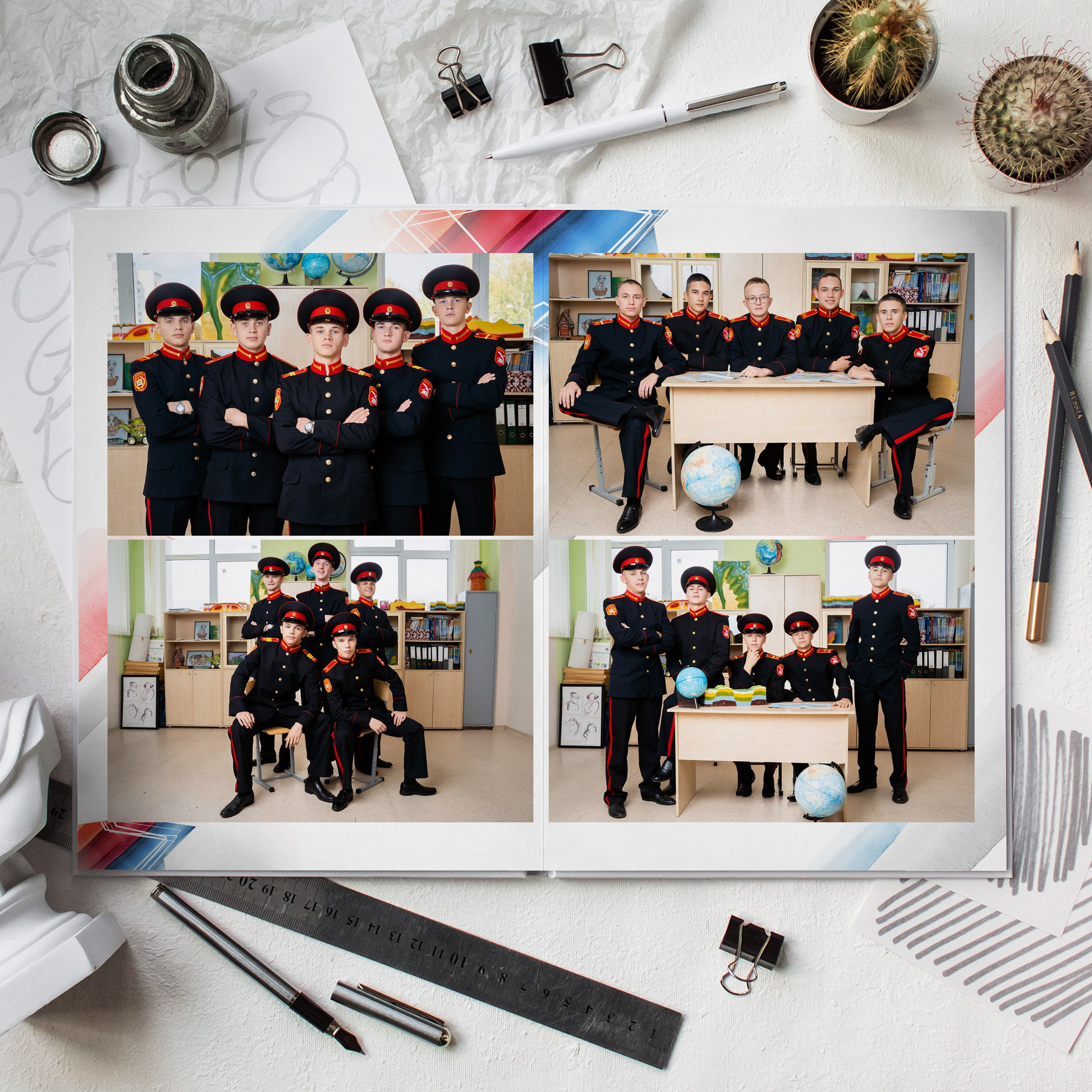 Стиль Флаг 2. Выпускные альбомы Нижнекамск Набережные Челны Фотостудия Небо