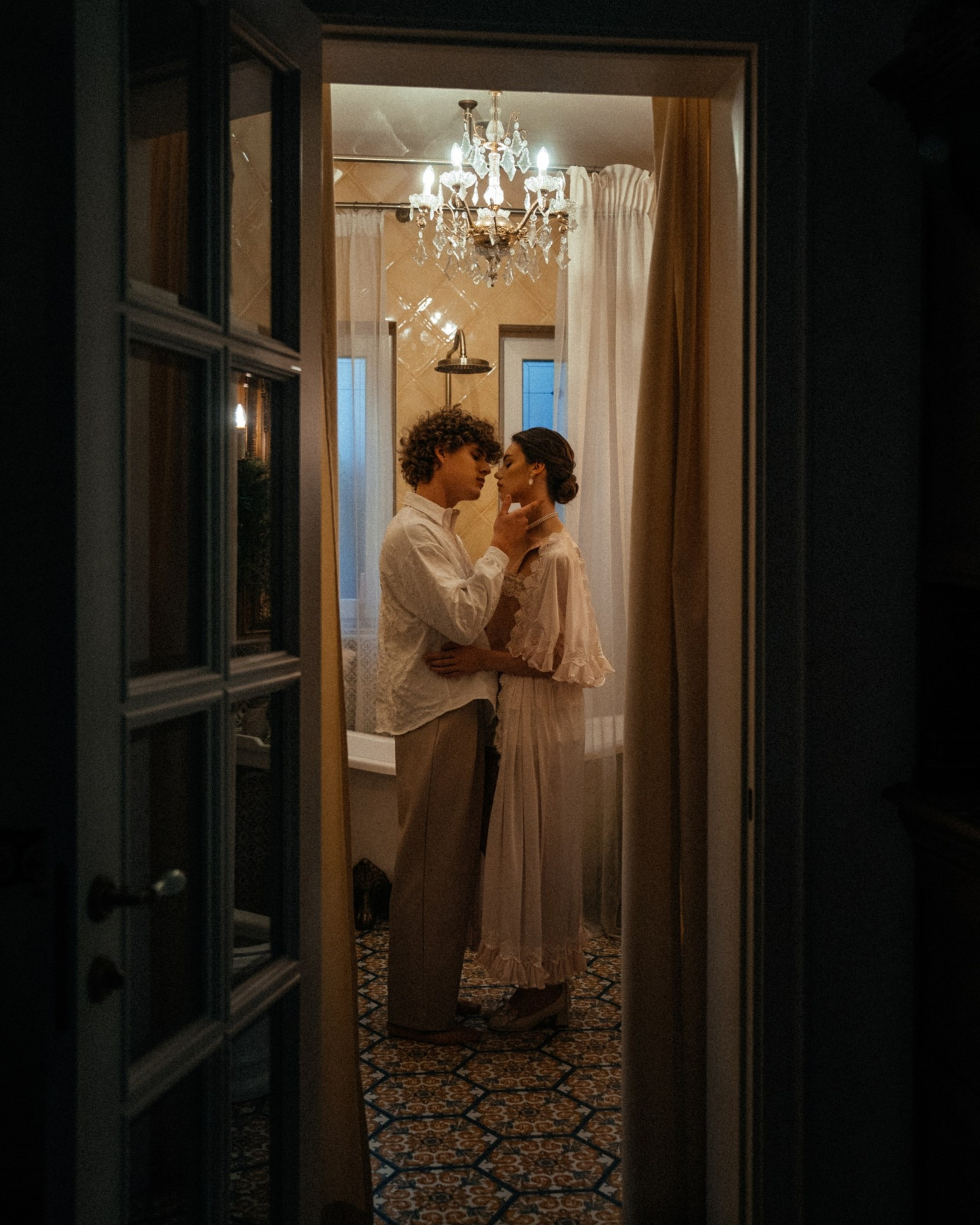 Новогодняя свадебная история в фотостудии