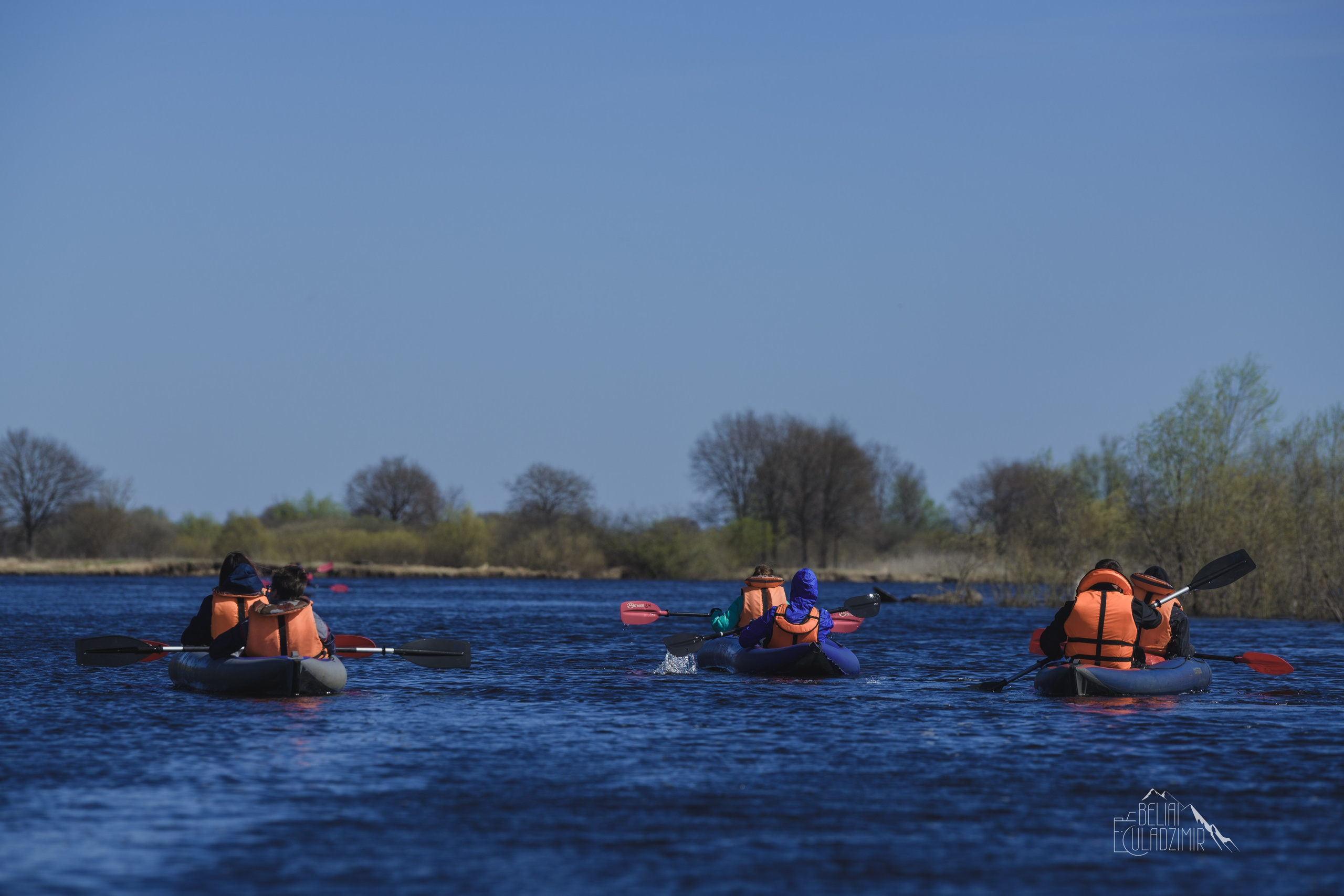 Сплав по реке Тремля 5 апреля 2026 года. Репортажный фотограф Владимир Беляй