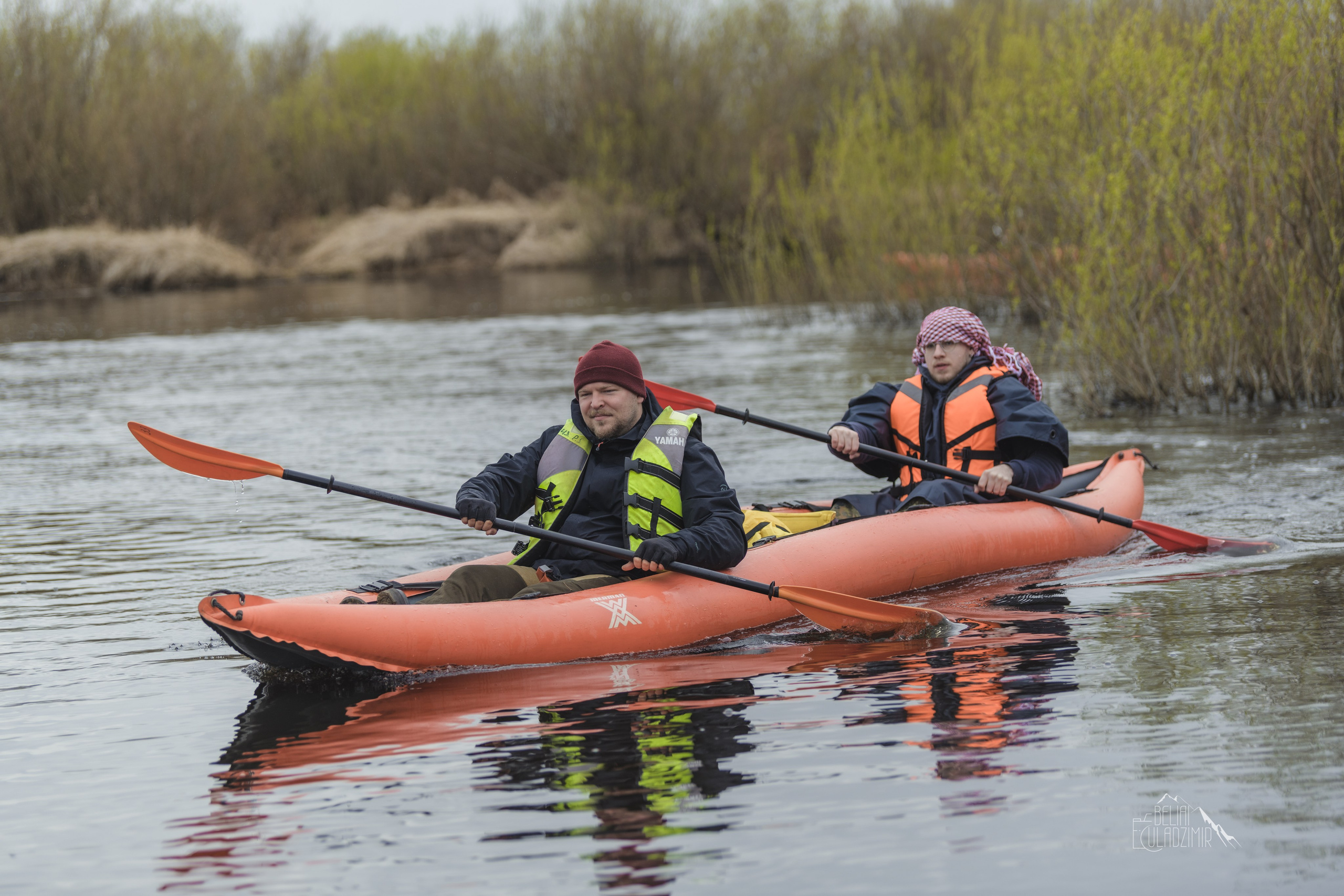 Сплав по реке Тремля 11 апреля 2026 года. Репортажный фотограф Владимир Беляй