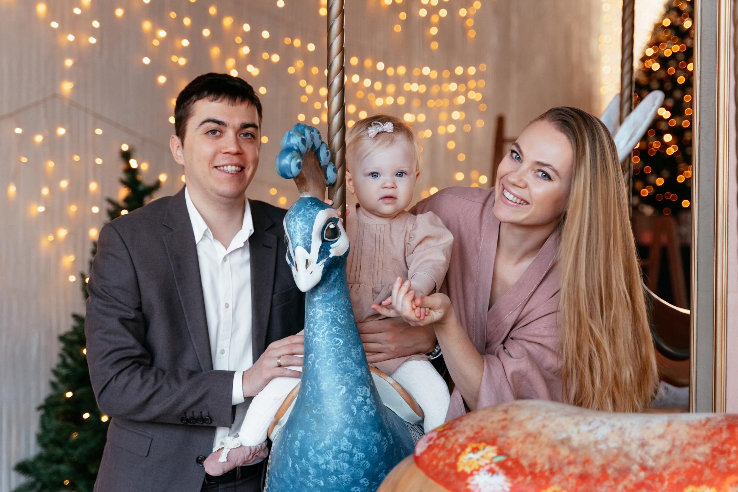 Новогодняя семейная фотосессия. Свадебный и семейный фотограф Ксения Шекк Екатеринбург