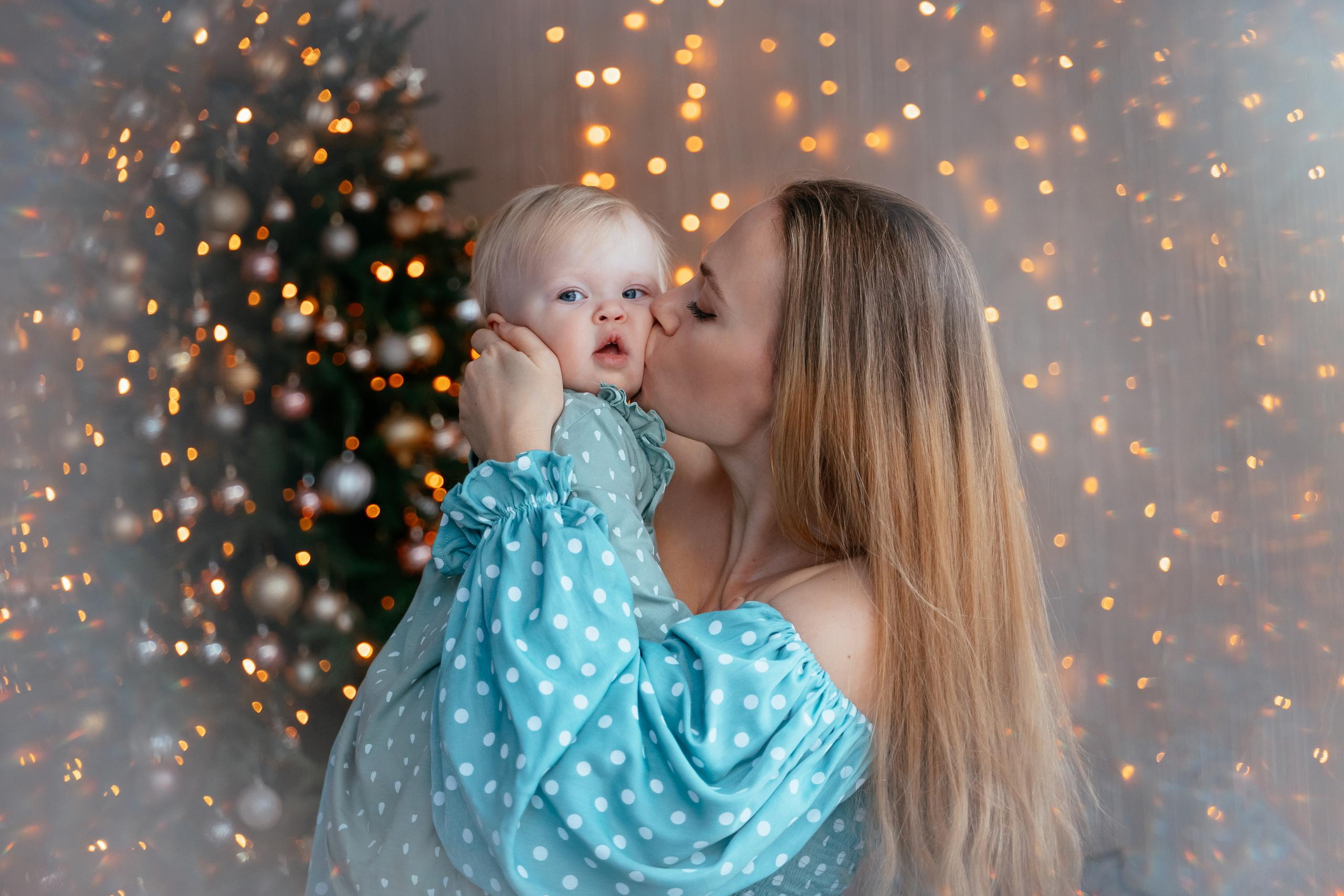 Новогодняя семейная фотосессия. Свадебный и семейный фотограф Ксения Шекк Екатеринбург