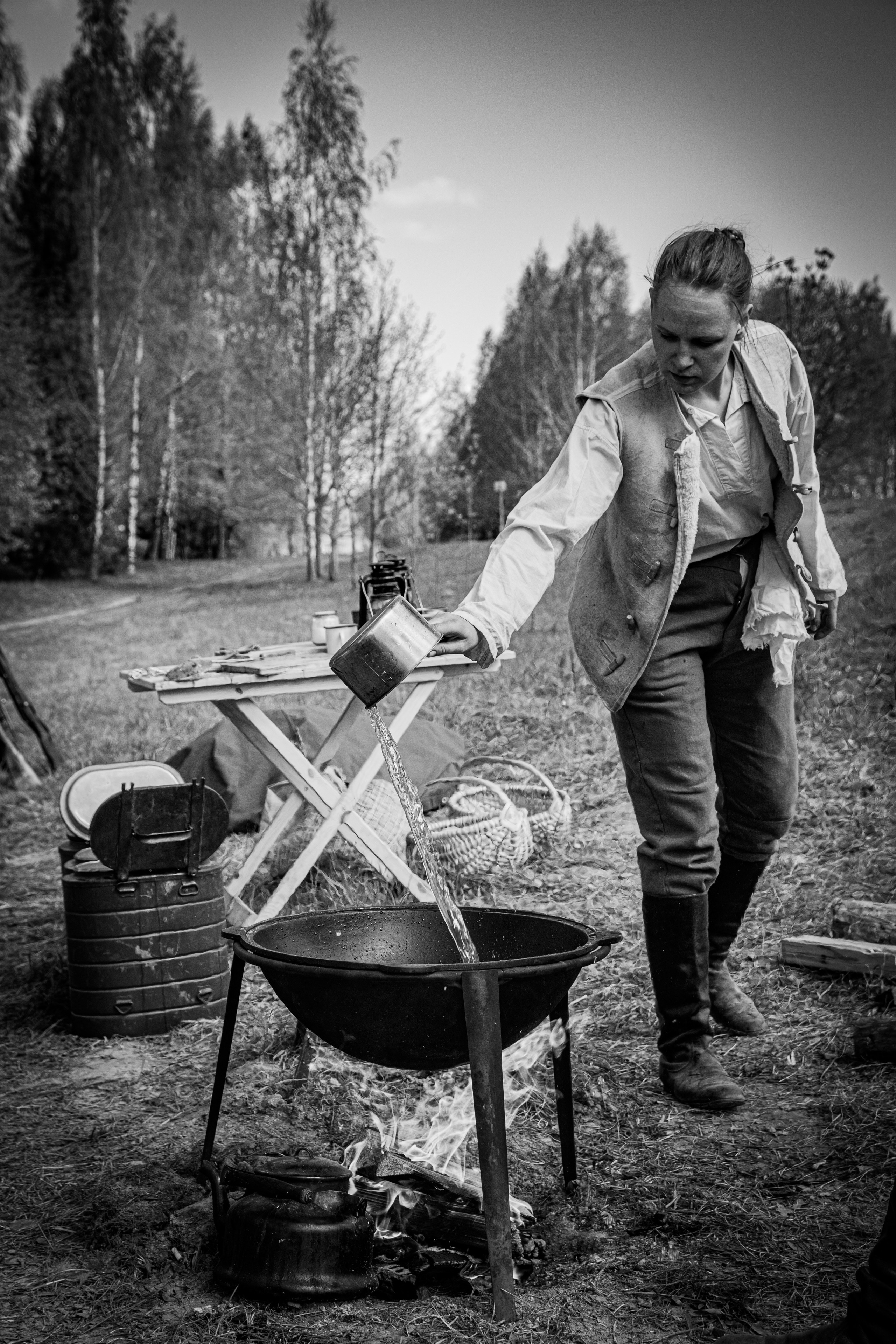 Белорусская военно-историческая реконструкция. Репортажный фотограф Глеб Лысковец
