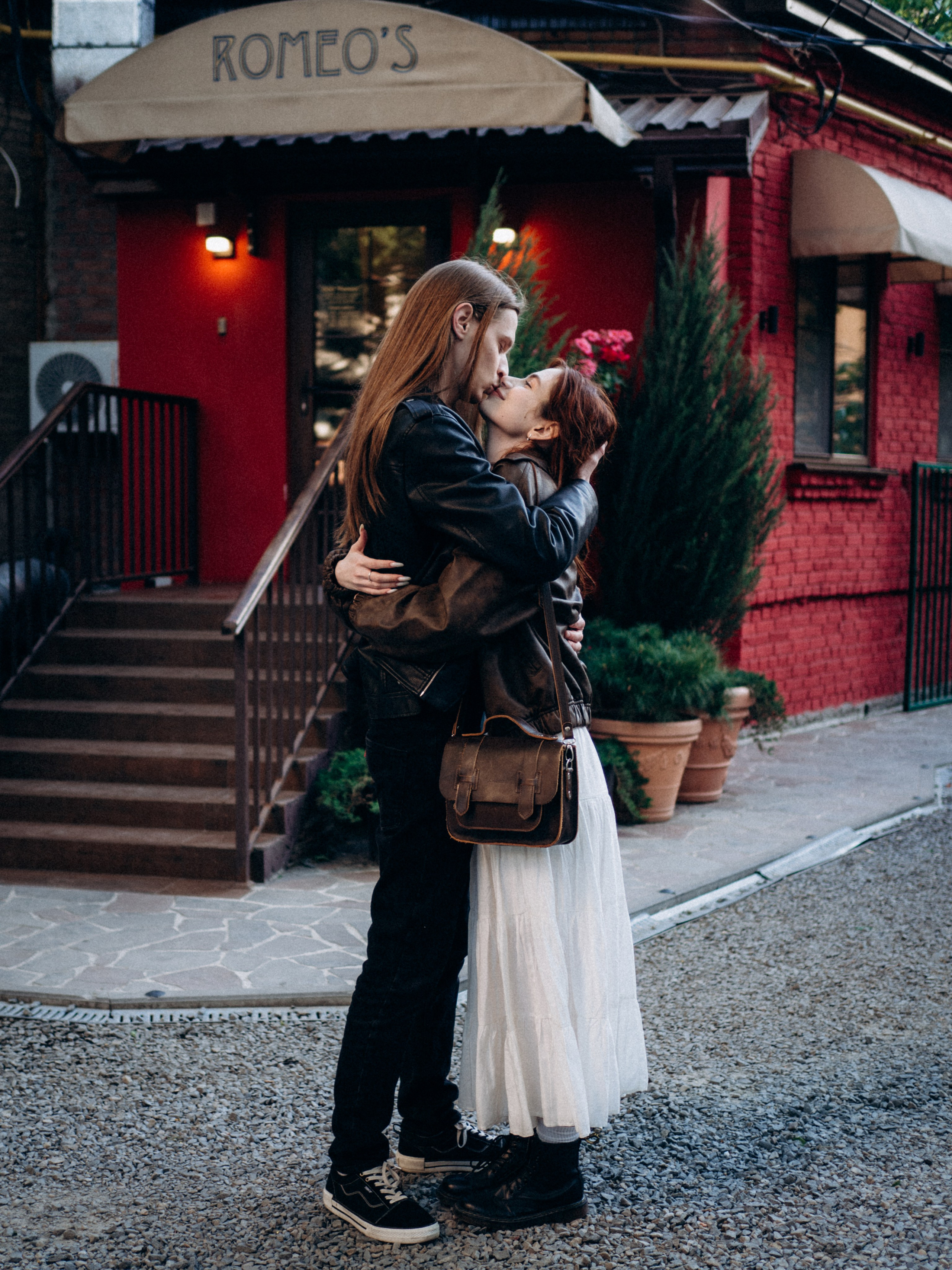 Прогулочная street фотосессия love story