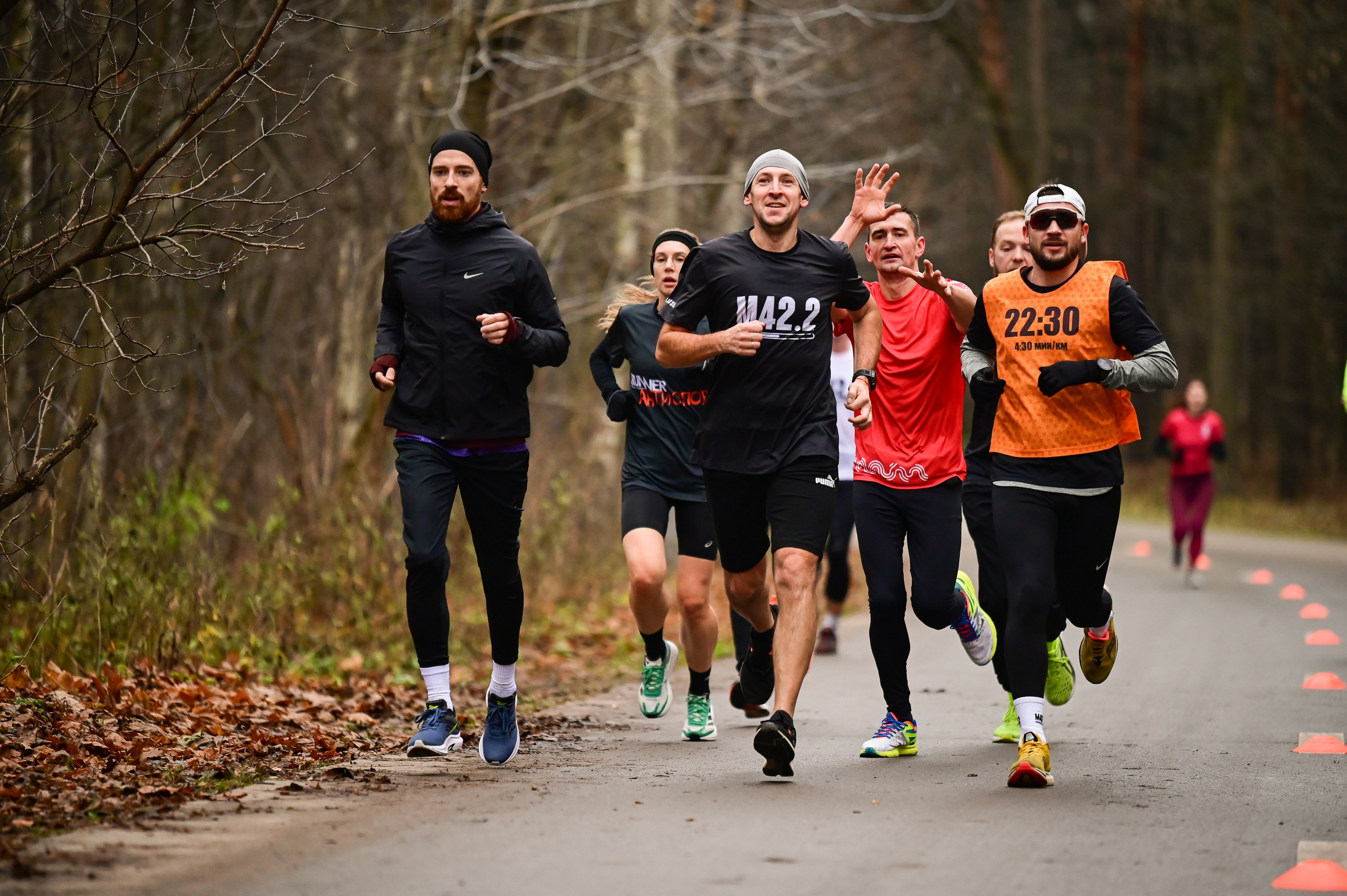 Sat9am5km Кузьминки (11.11.23). Фотограф | Ирина Гамзинова | Москва