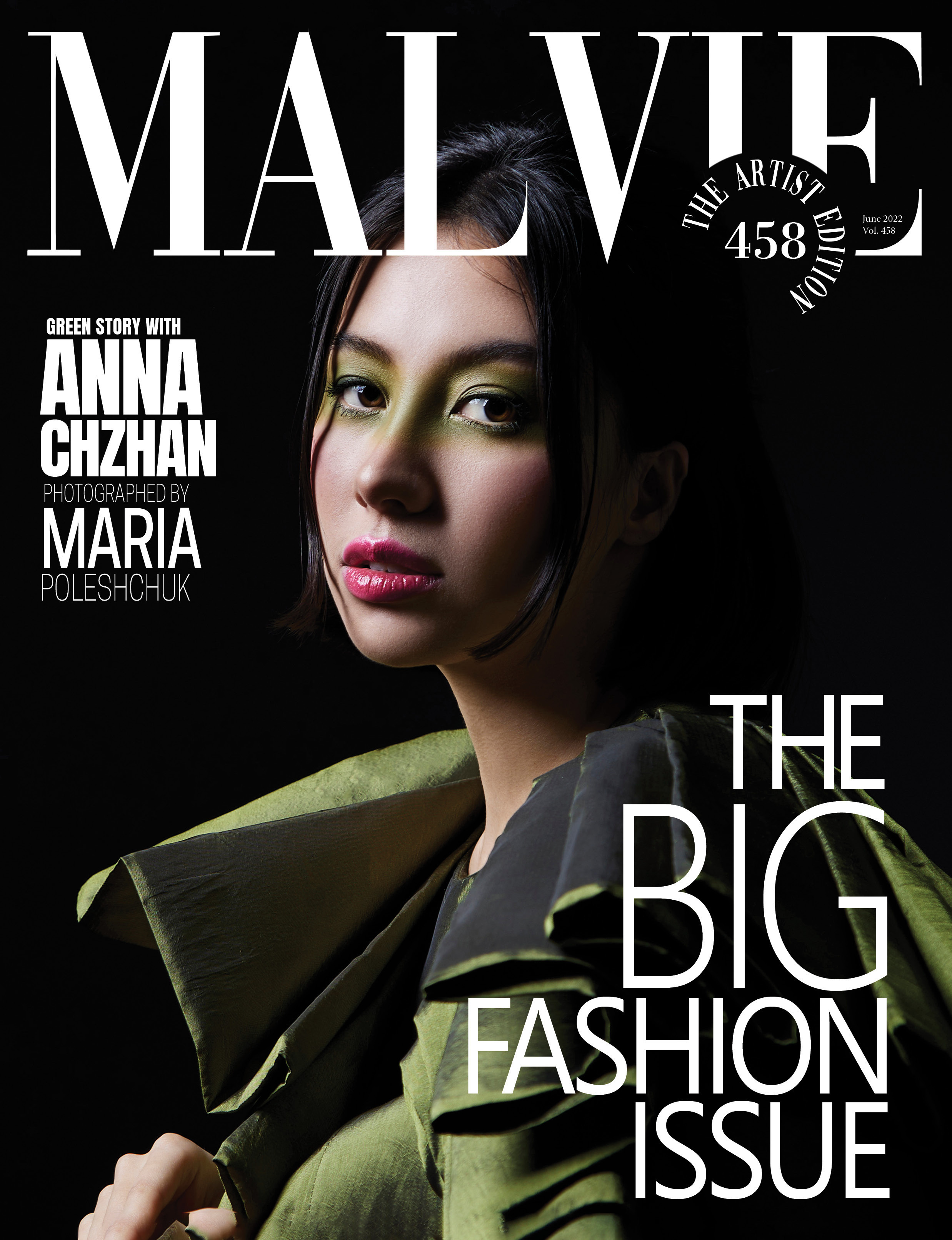 MALVIE Magazine, THE BIG FASHION ISSUE. Maria Poleshchuk, commercial photographer in Sydney