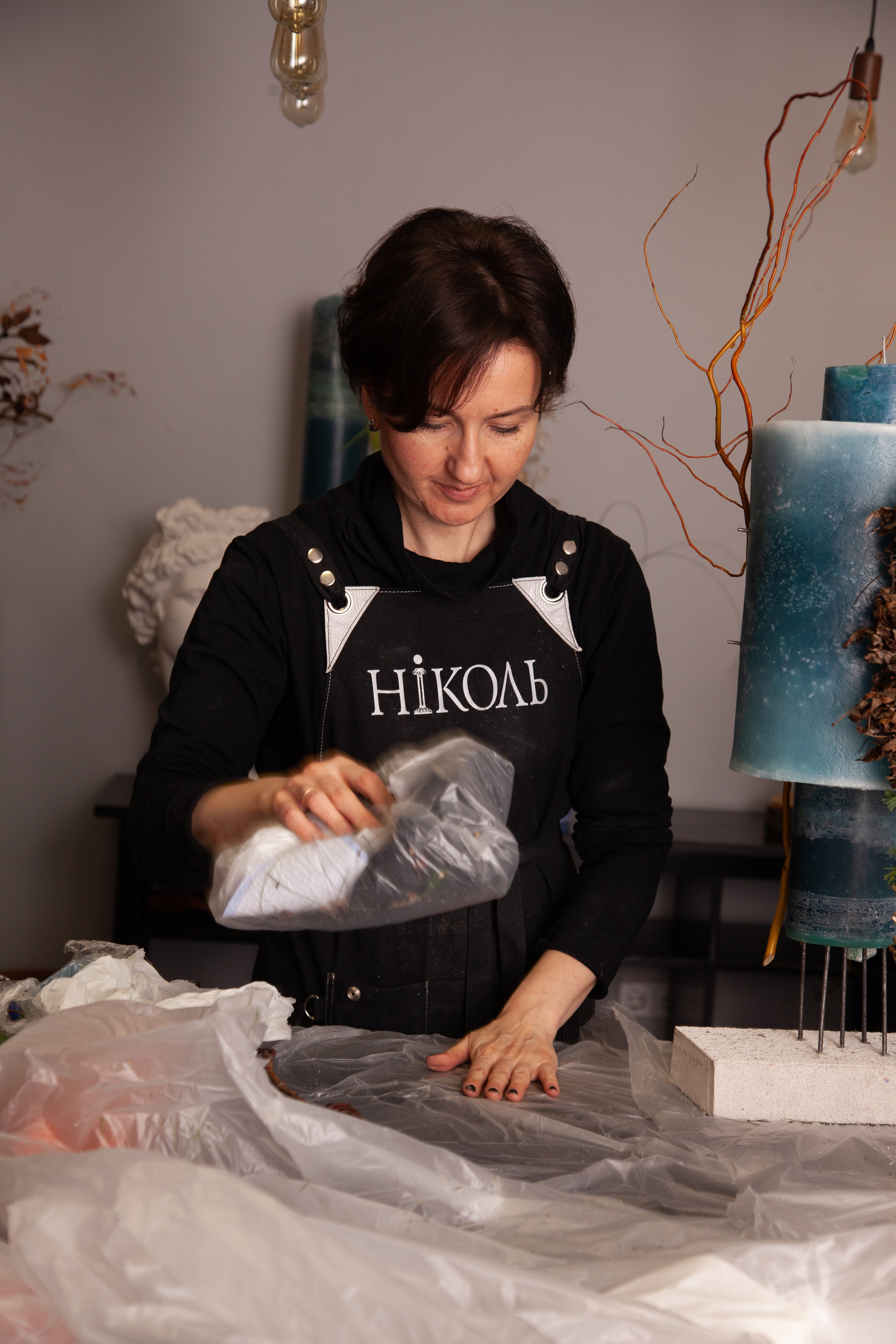 Дизайн свечей, группа Мастеров в Николь. Maria Poleshchuk, commercial photographer in Sydney