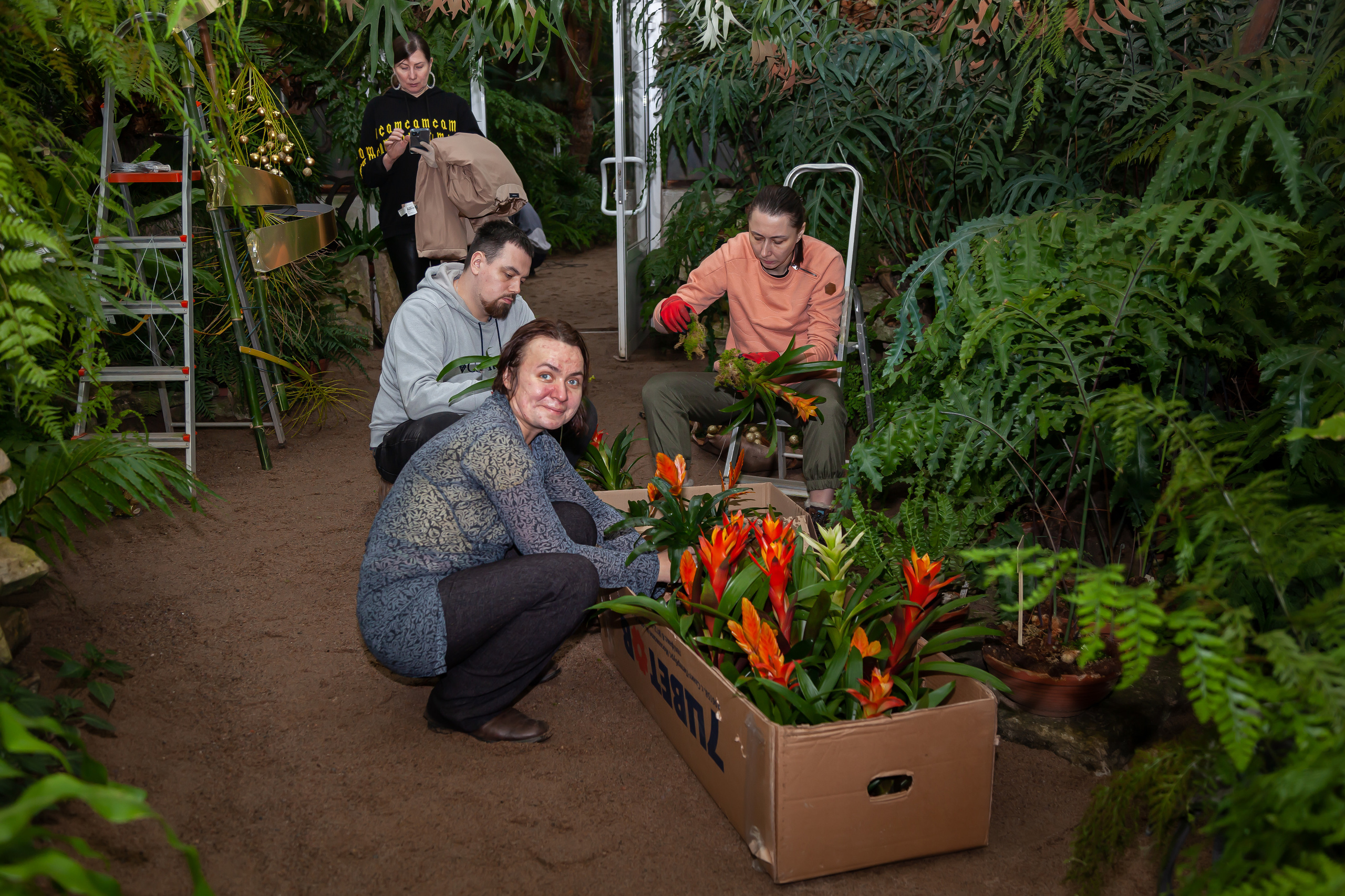 Флористы оформили Ботанический сад в Санкт-Петербурге. Maria Poleshchuk, commercial photographer in Sydney
