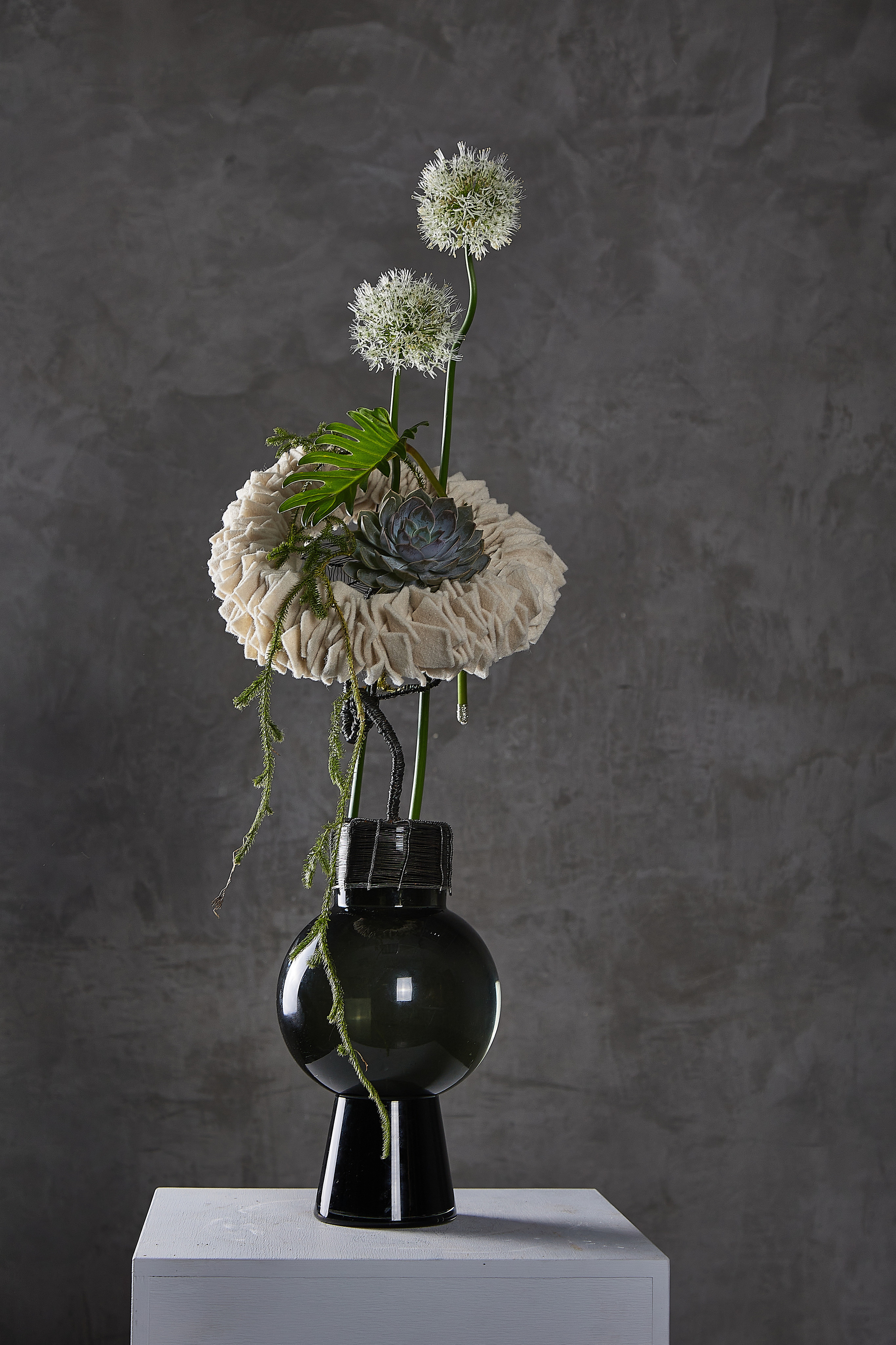 Floristic works and examen in Nicole school. Maria Poleshchuk, commercial photographer in Sydney