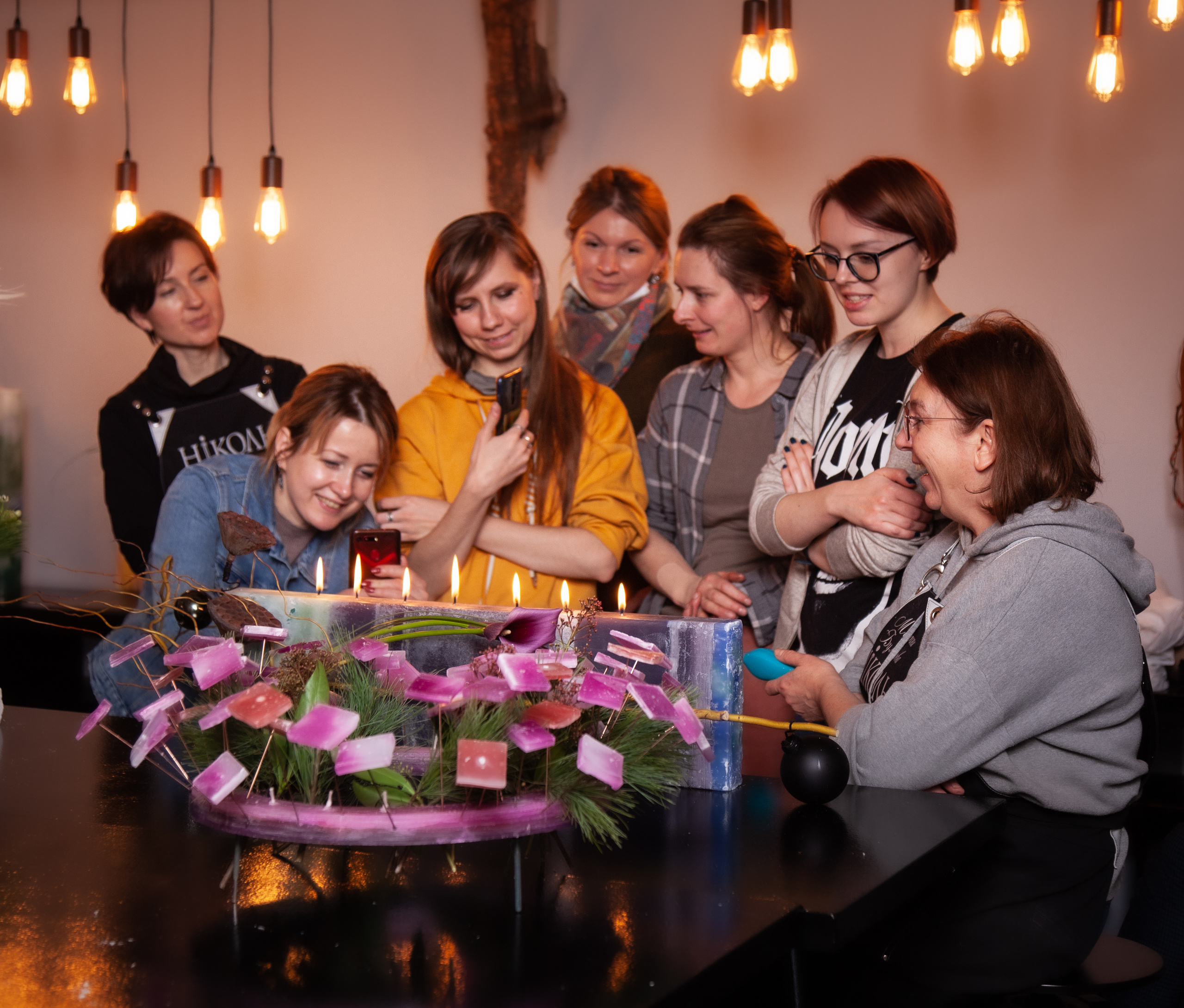 Дизайн свечей, группа Мастеров в Николь. Maria Poleshchuk, commercial photographer in Sydney