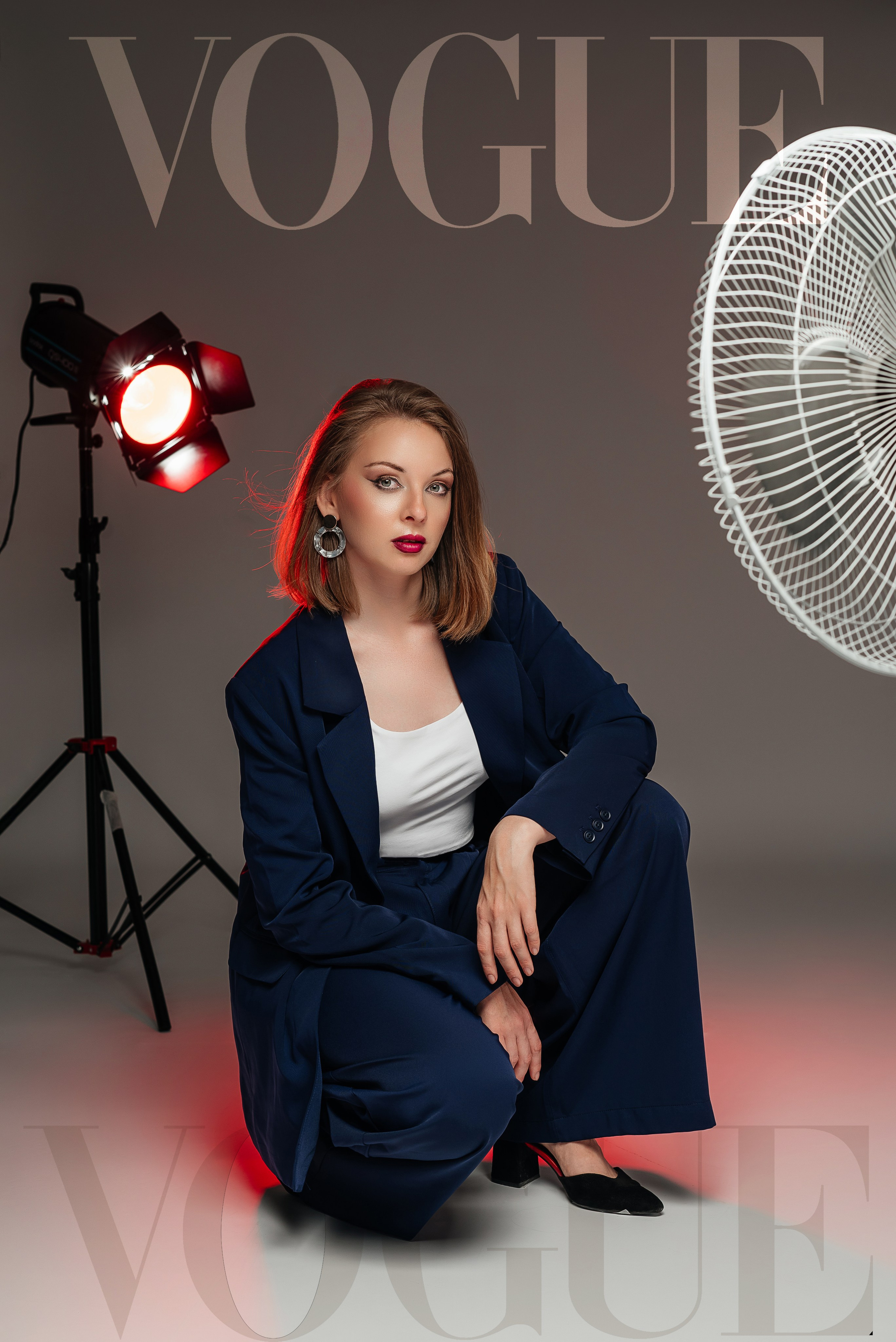 Студийная фотосессия в стиле VOGUE. Свадебный, семейный и школьный фотограф в Бийске Ксения Мамаева