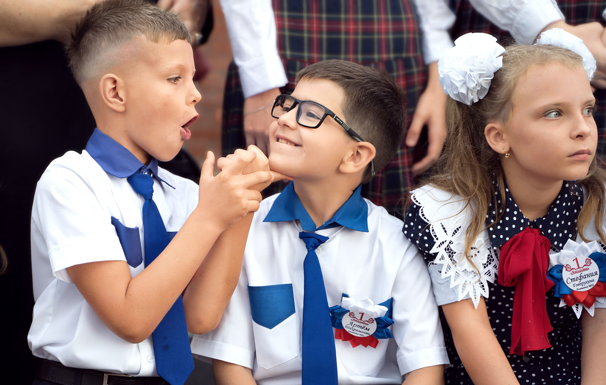 1Сентября_Гимназия 92_Первоклашки_2024. Фотографы из солнечного Краснодара Вадим и Надежда Митус
