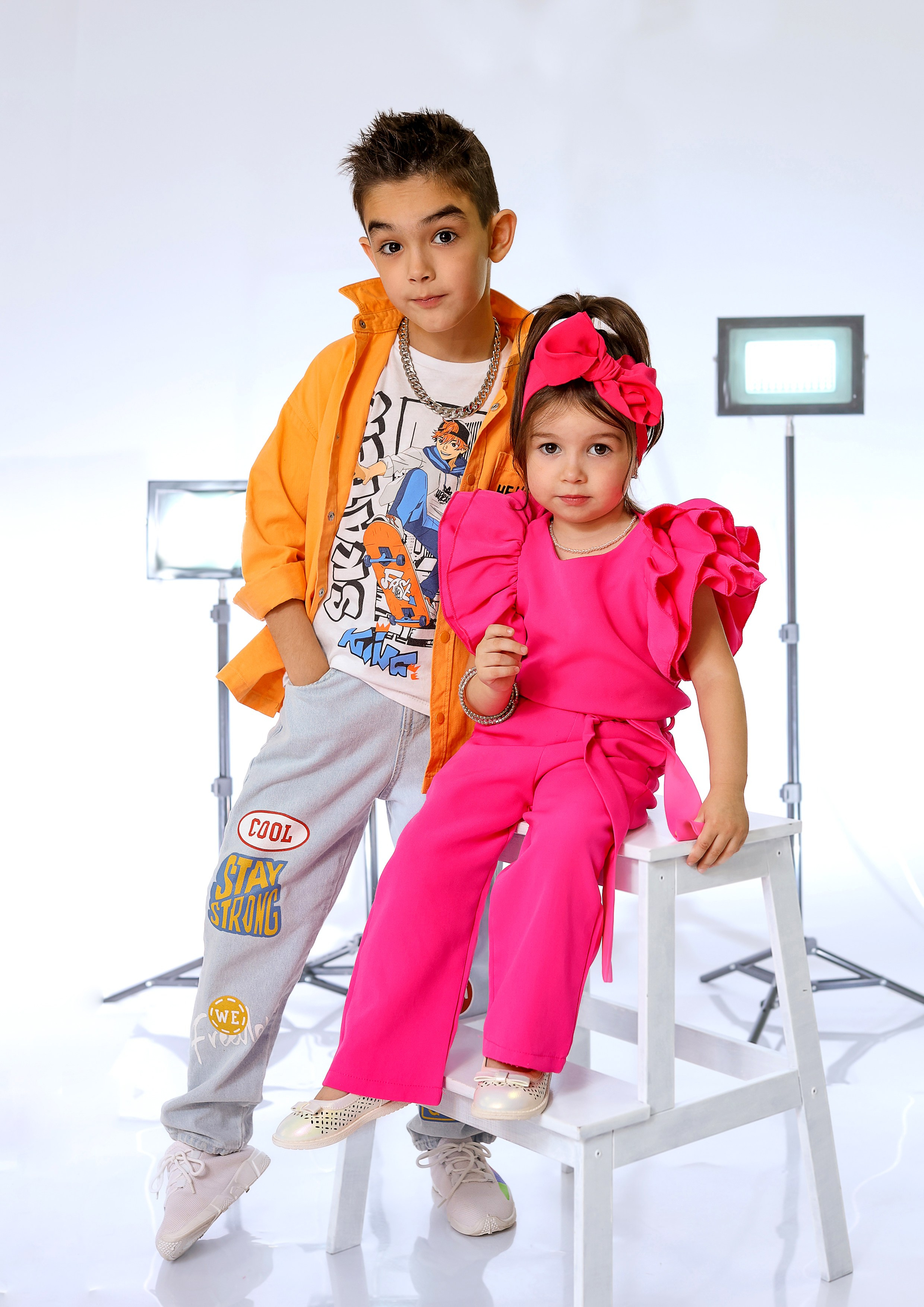 Фотосессия «Fashion Kids » 2023. Фотограф в детский сад Елена Колчева Новокузнецк