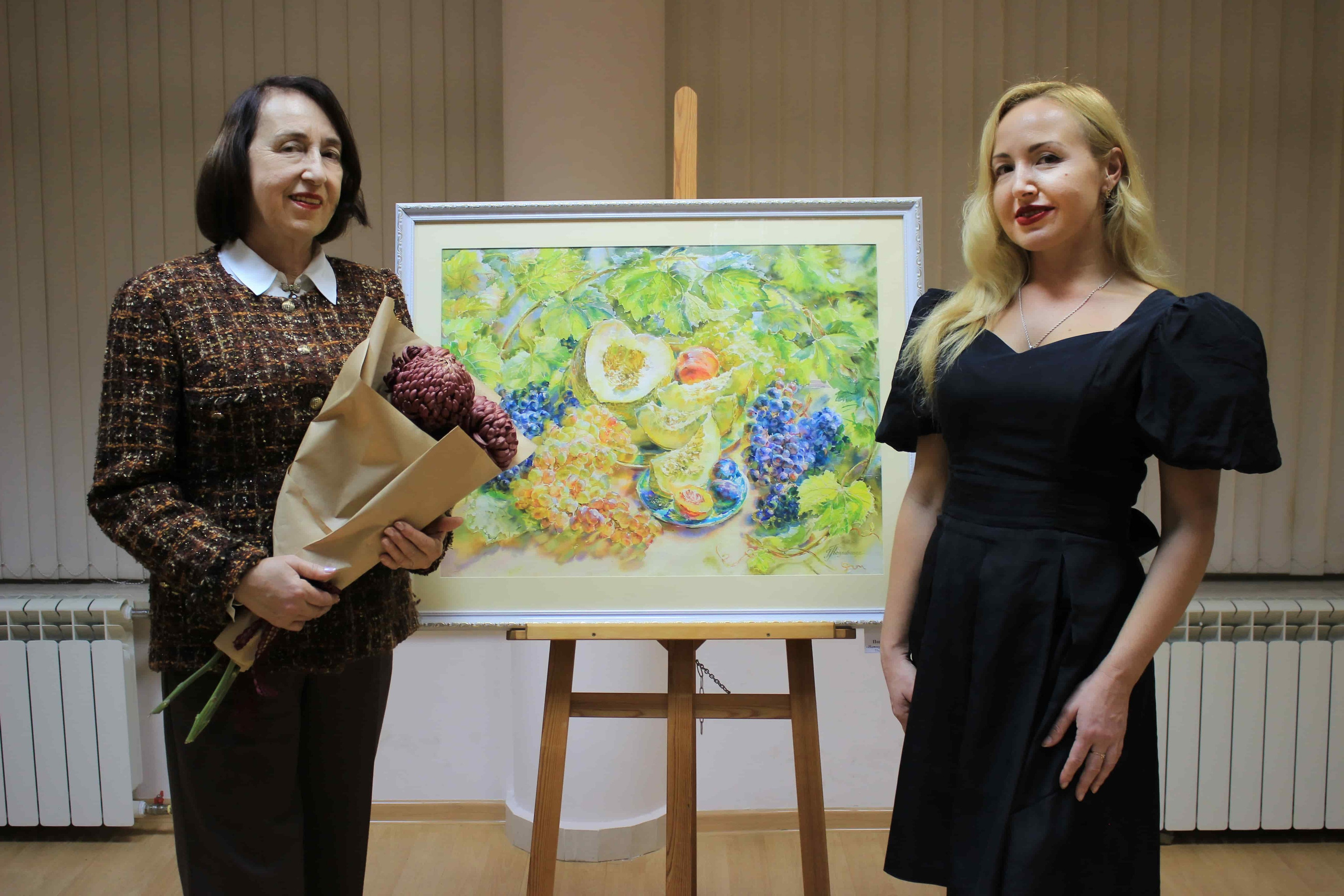 Выставка «Акварельная палитра» 2024-2025. Свет акварели Галины Поплавской