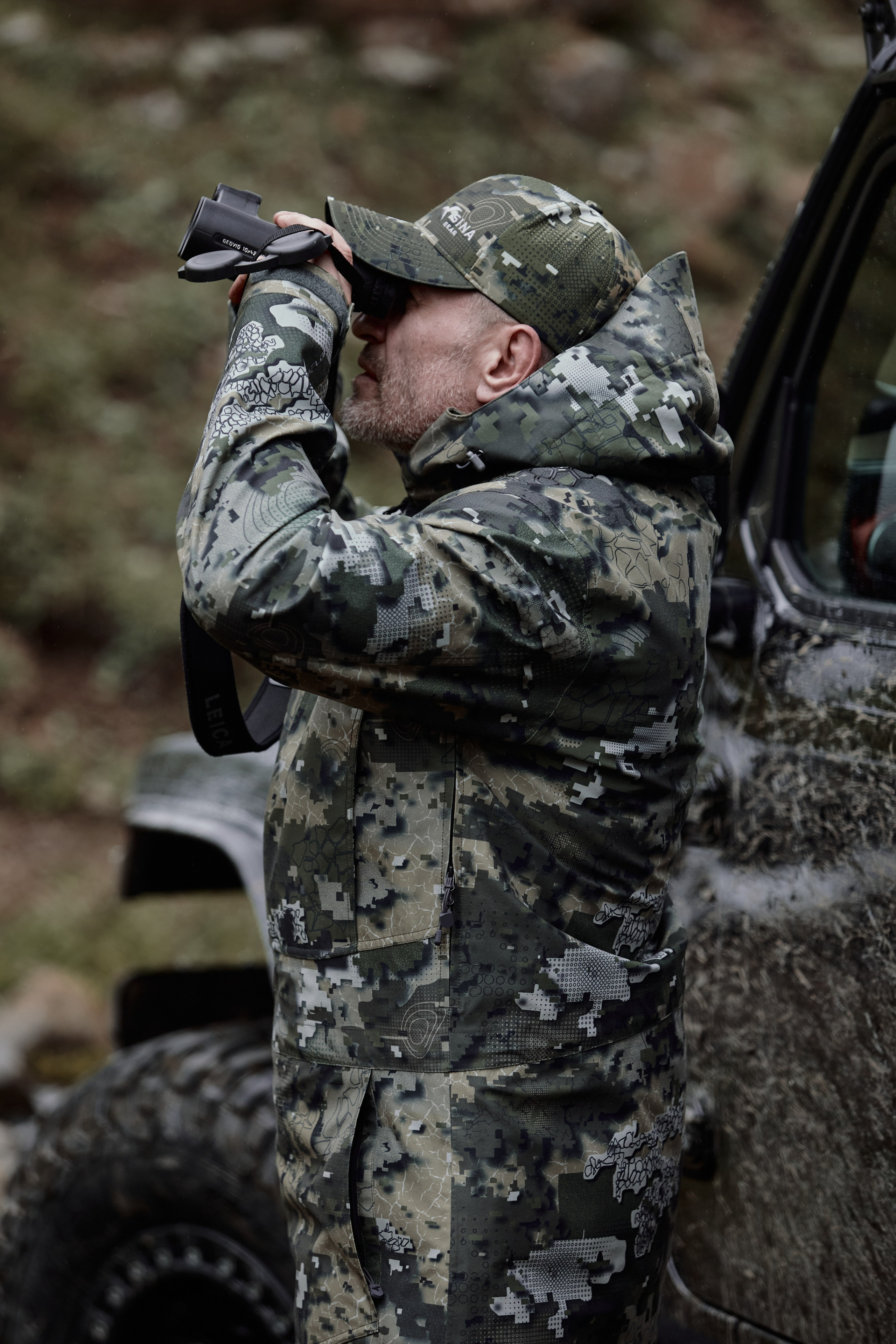 Съемка для бренда охотничьей одежды под ключ. Фотограф Продюсер в горах КБР / Москва Нальчик Горы