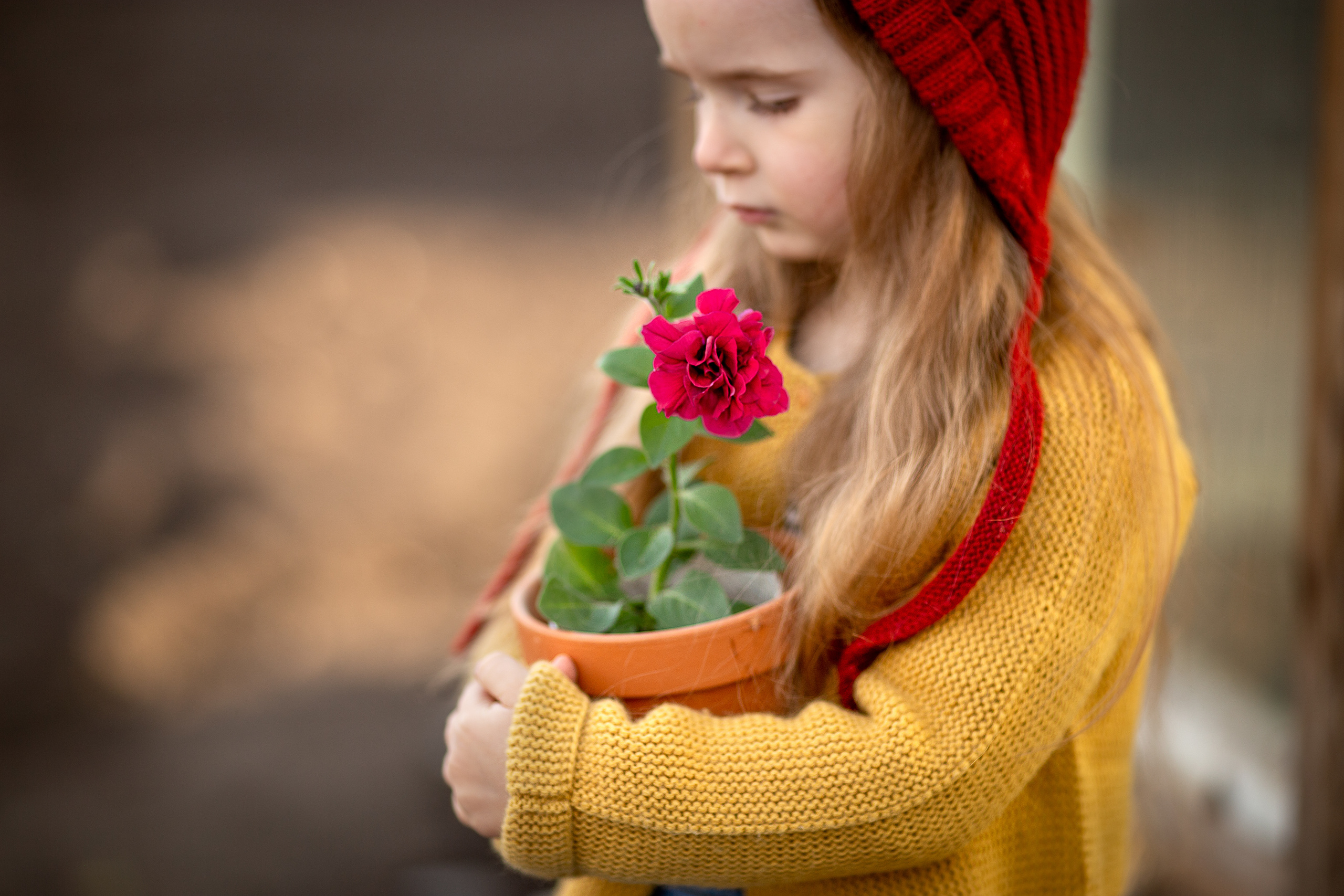 Юный садовод. Детский и семейный фотограф в Красноярске Елена Коровкина