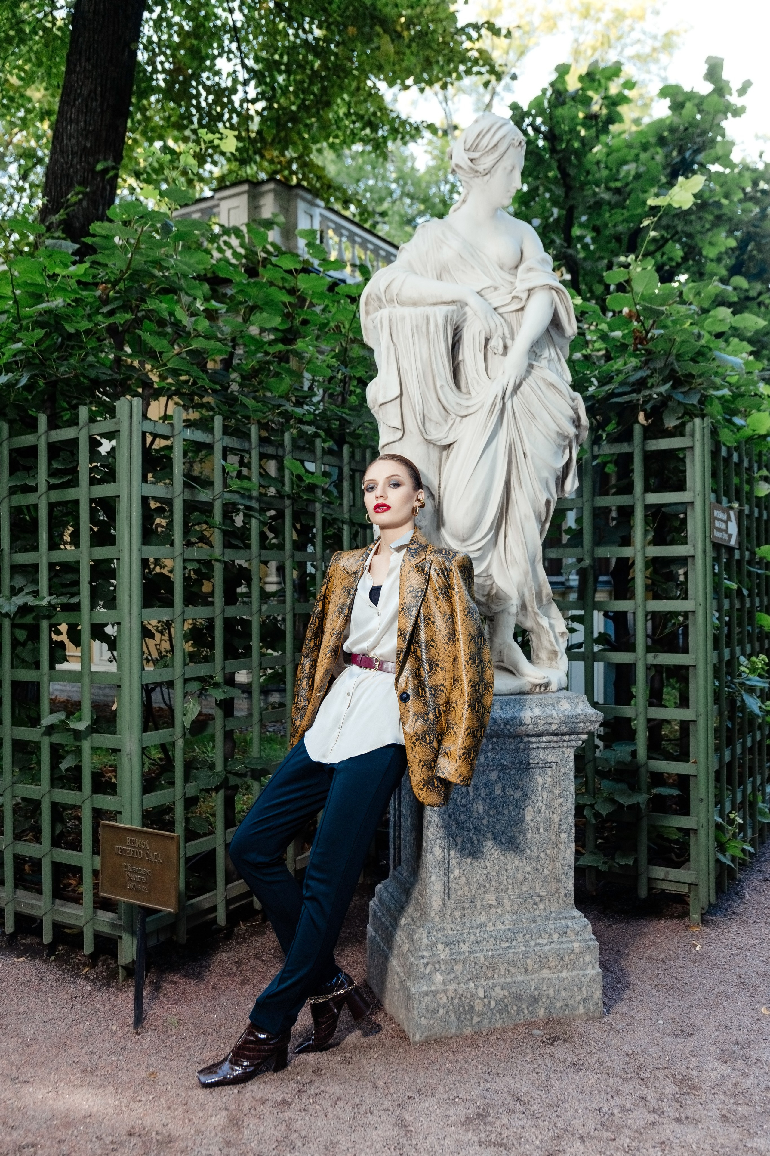 Съёмки в парках и садах Петербурга