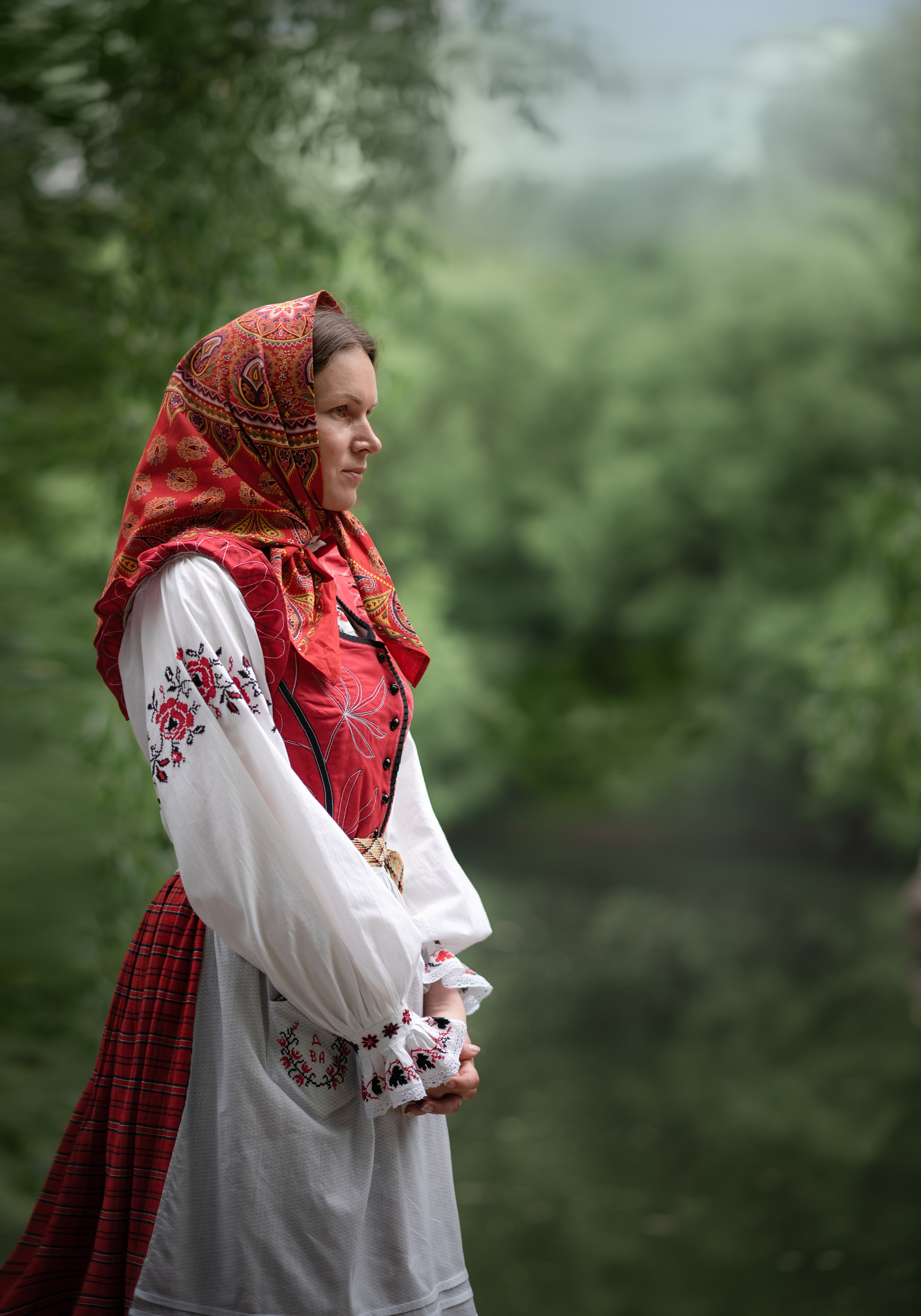 О красоте народного костюма. Фотохудожник Марина Жиделева