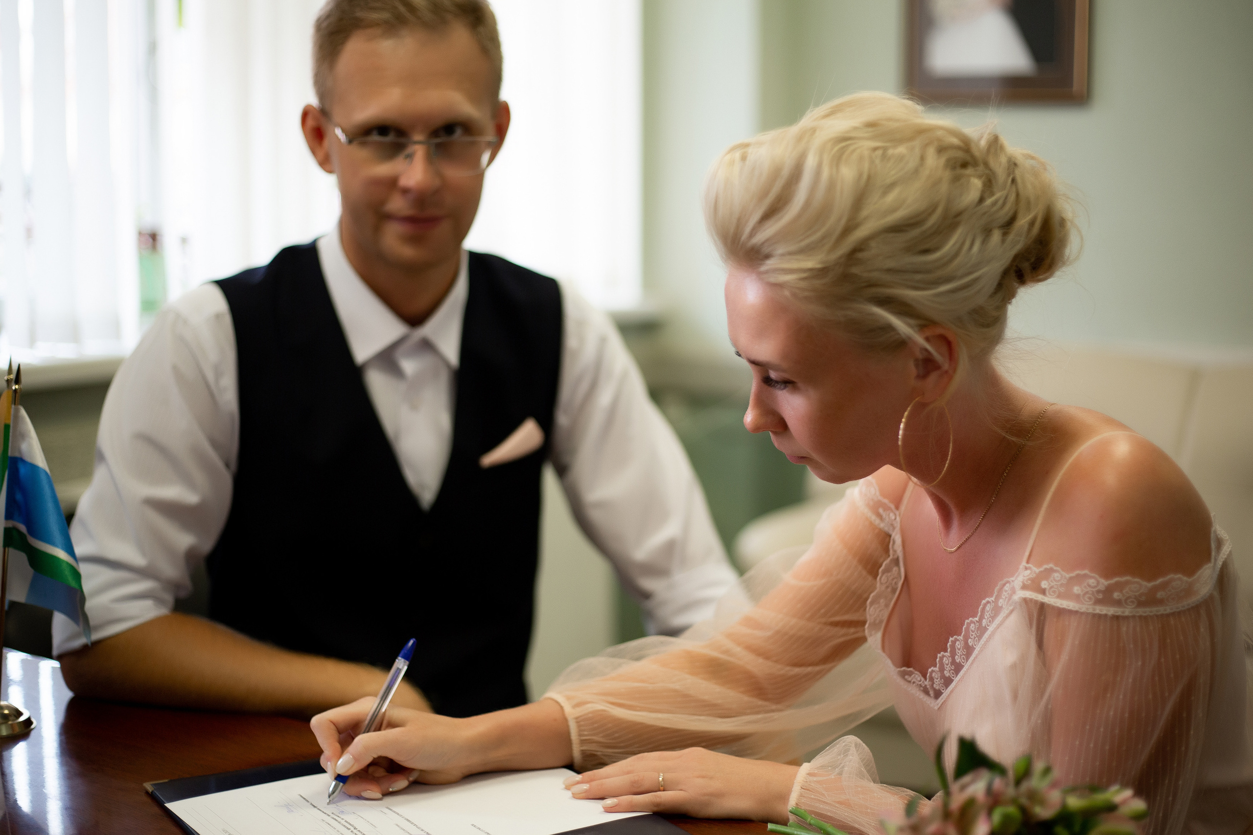 не торжественная роспись в загсе