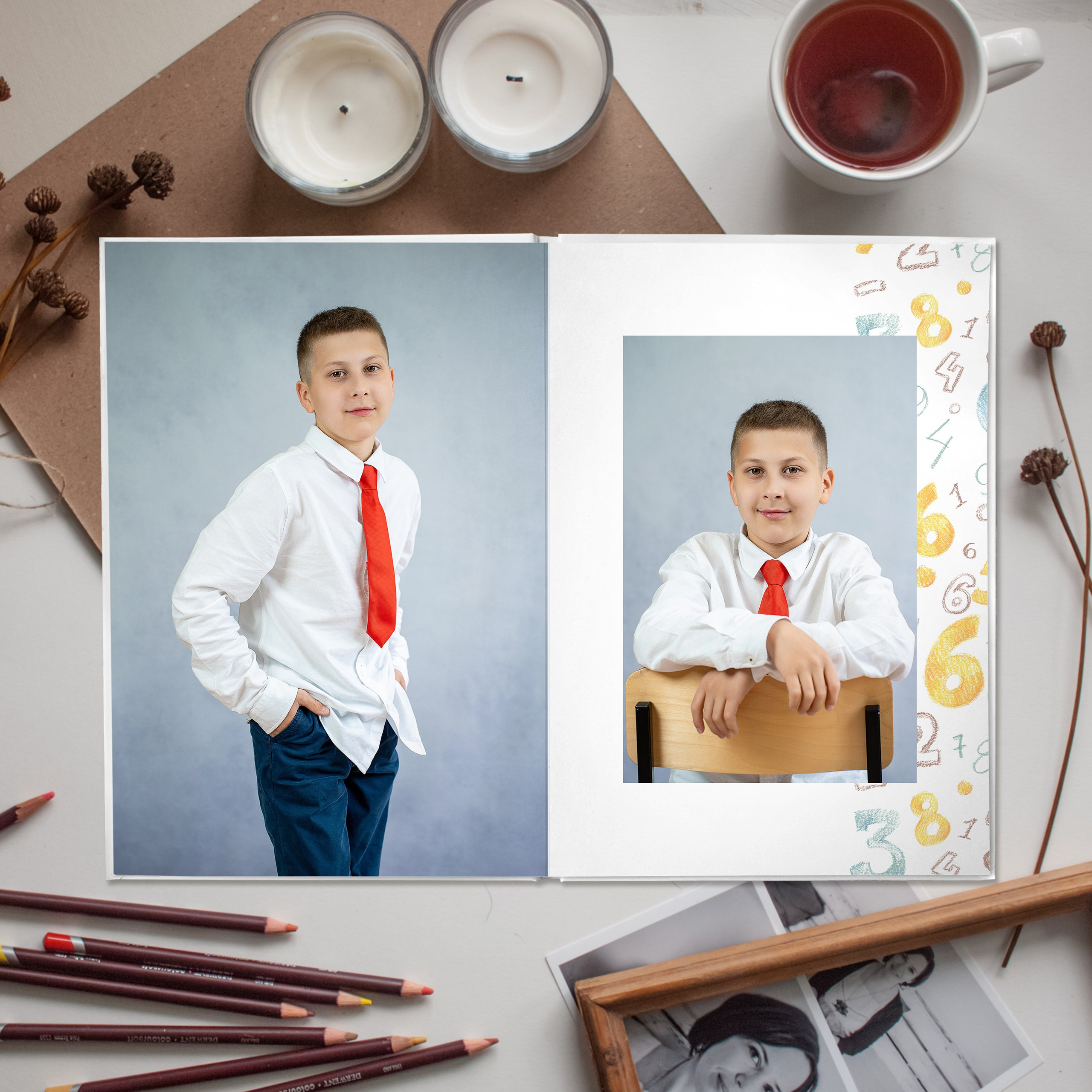 Книга 3 разворота. Фотограф Казакова Анастасия