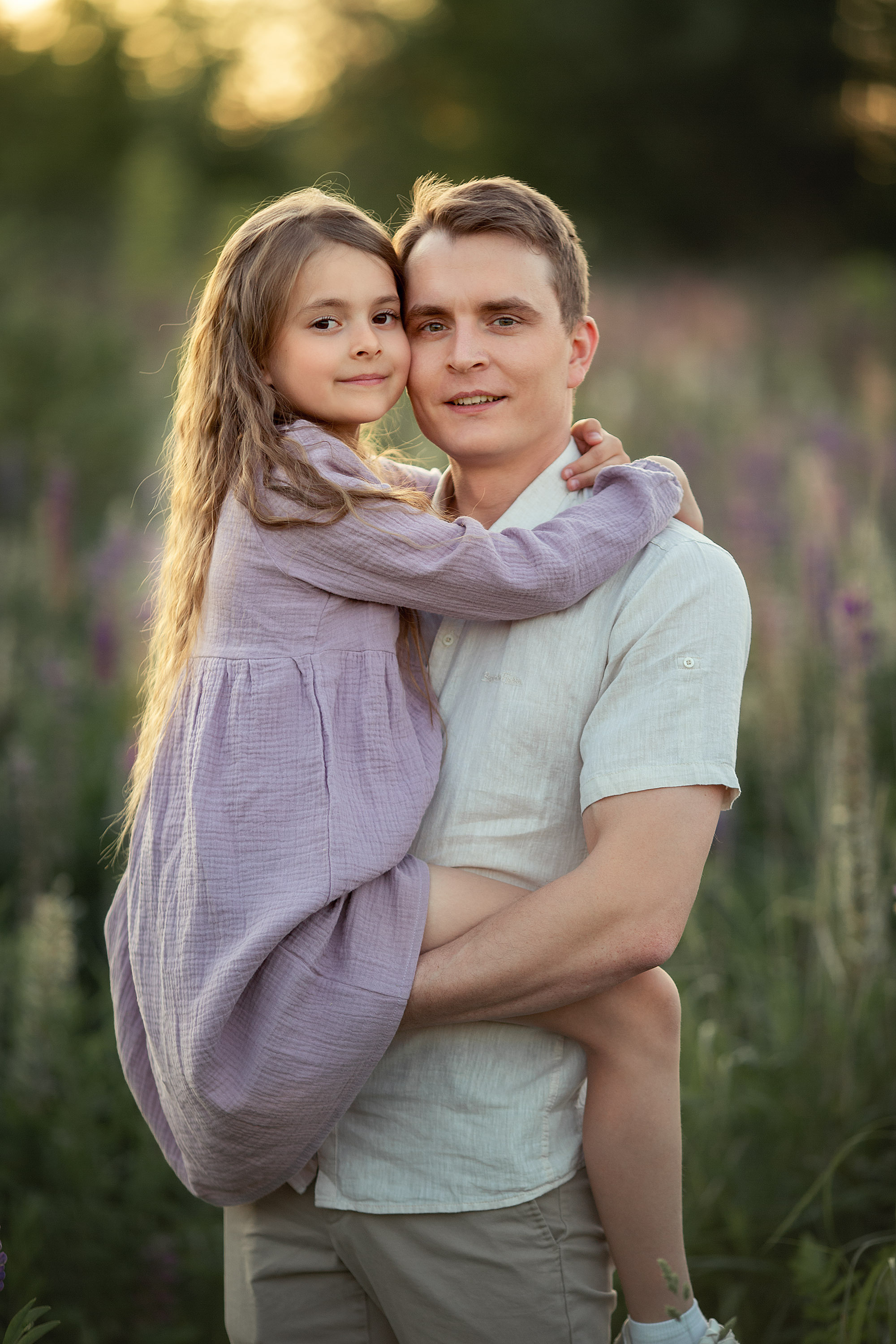 Семейная Фотосессия в люпином поле. Семейный фотограф Татьяна Надеждина | Москва, Московская область, Ярославль