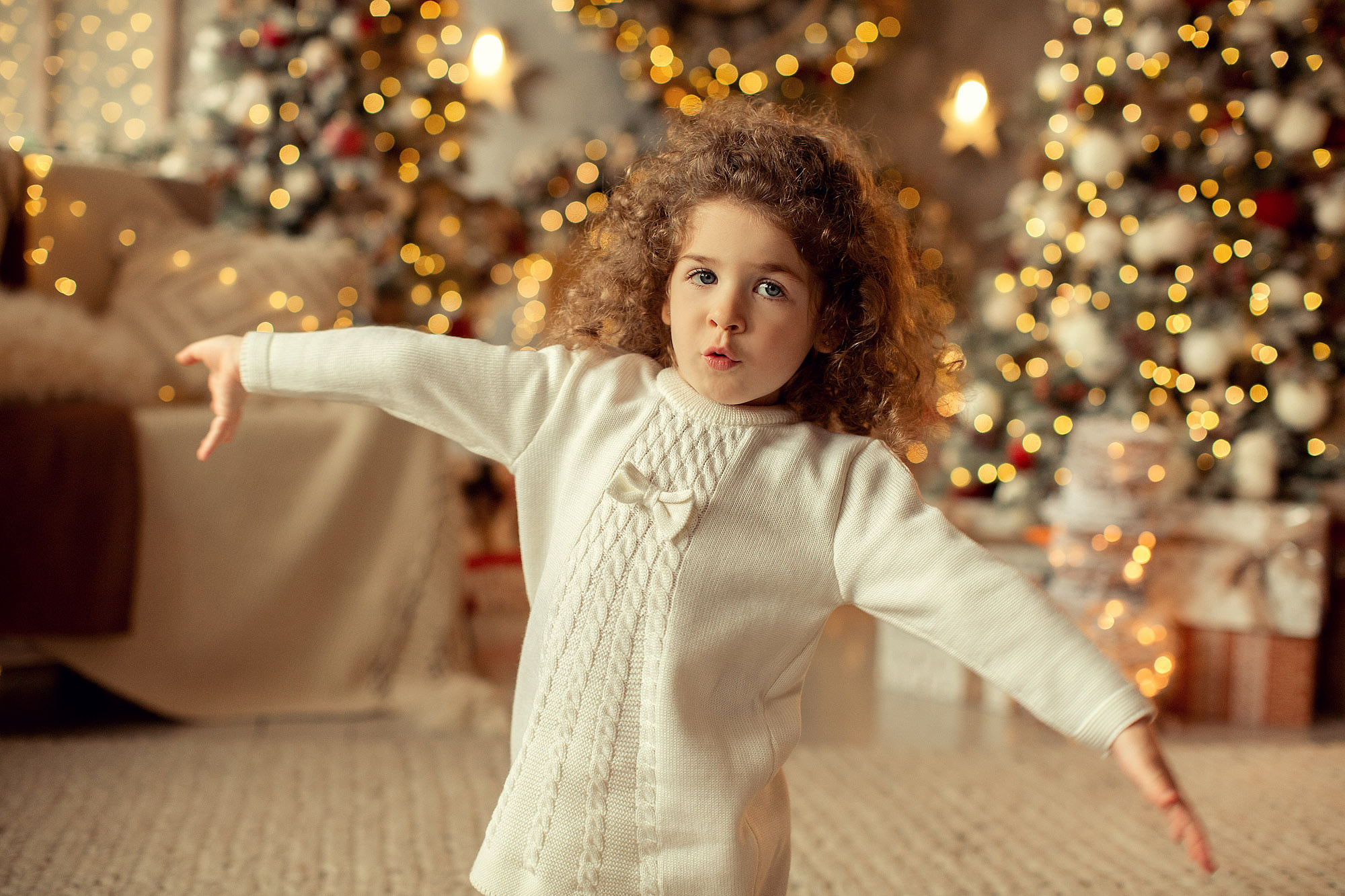 Новогодняя Фотосессия в студии с малышом. Tatyana Nadezhdina Family photographer