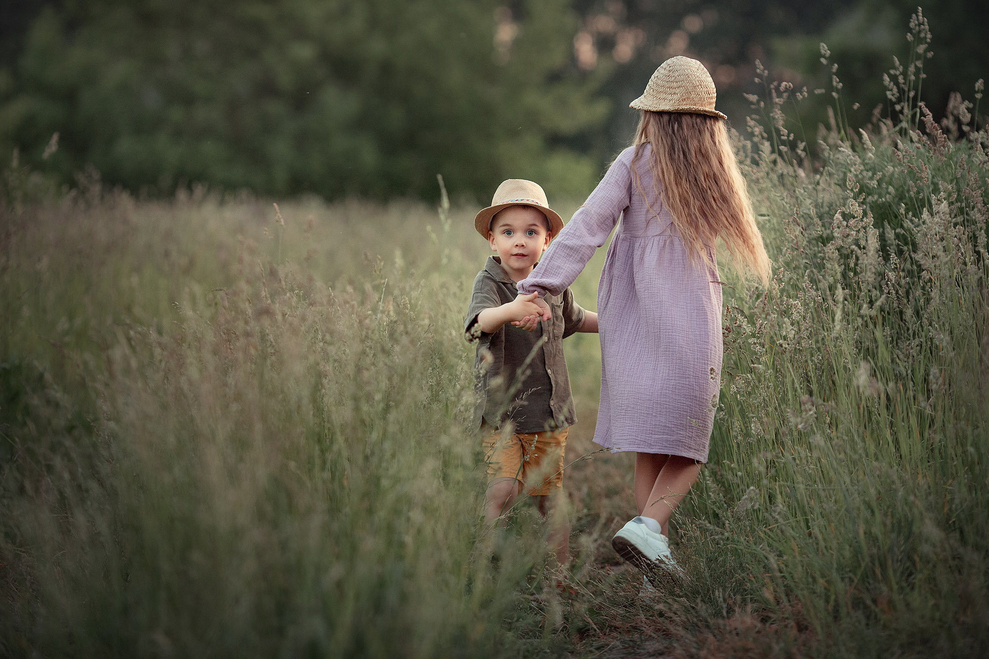 Семейная Фотосессия в люпином поле. Семейный фотограф Татьяна Надеждина | Москва, Московская область, Ярославль