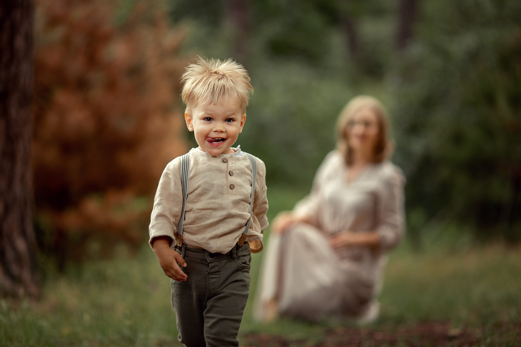 Фотосессия семьи несколько поколений в сосновом бору. Tatyana Nadezhdina Family photographer