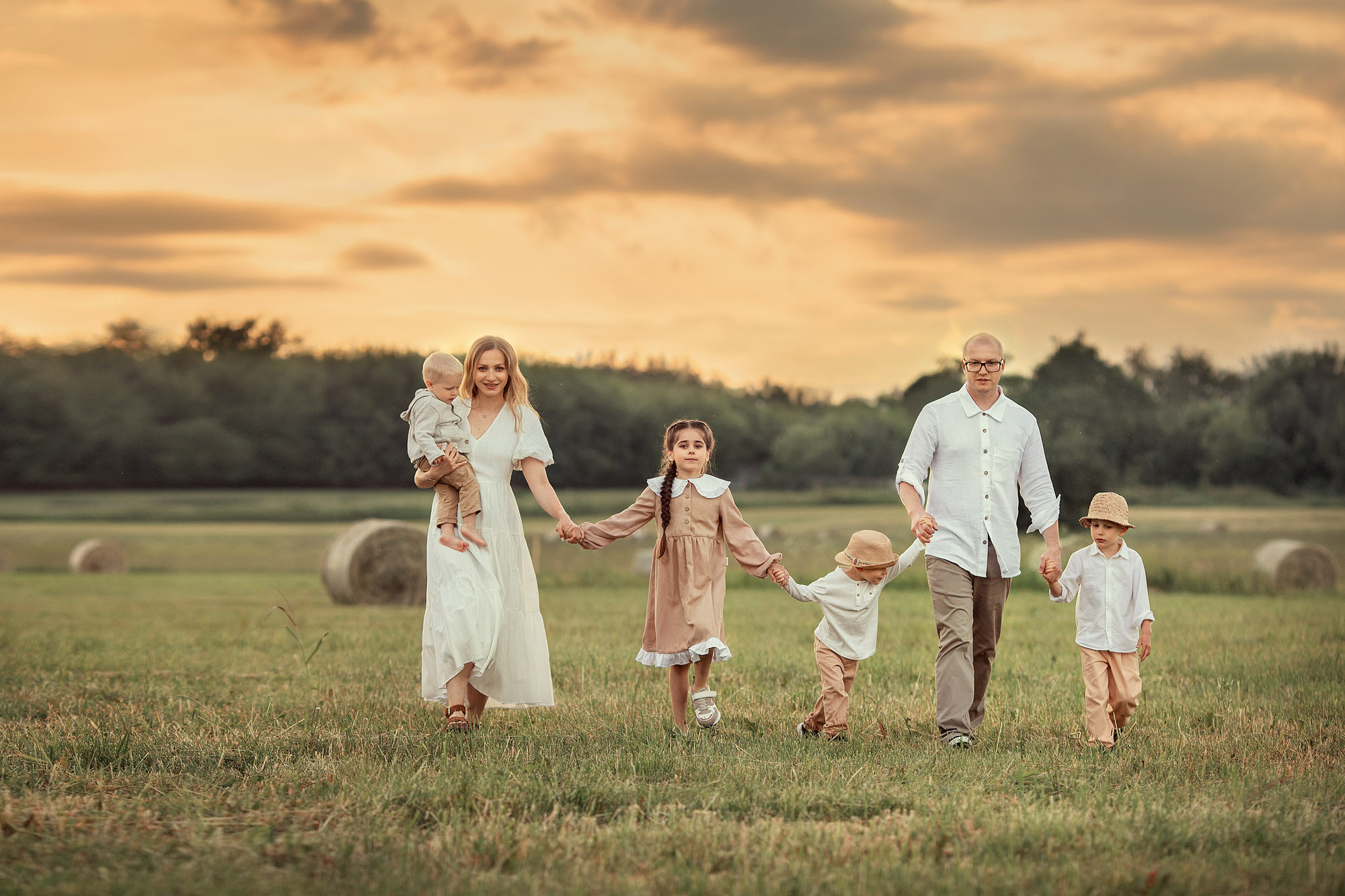 Фотосессия в ромашковом поле. Tatyana Nadezhdina Family photographer