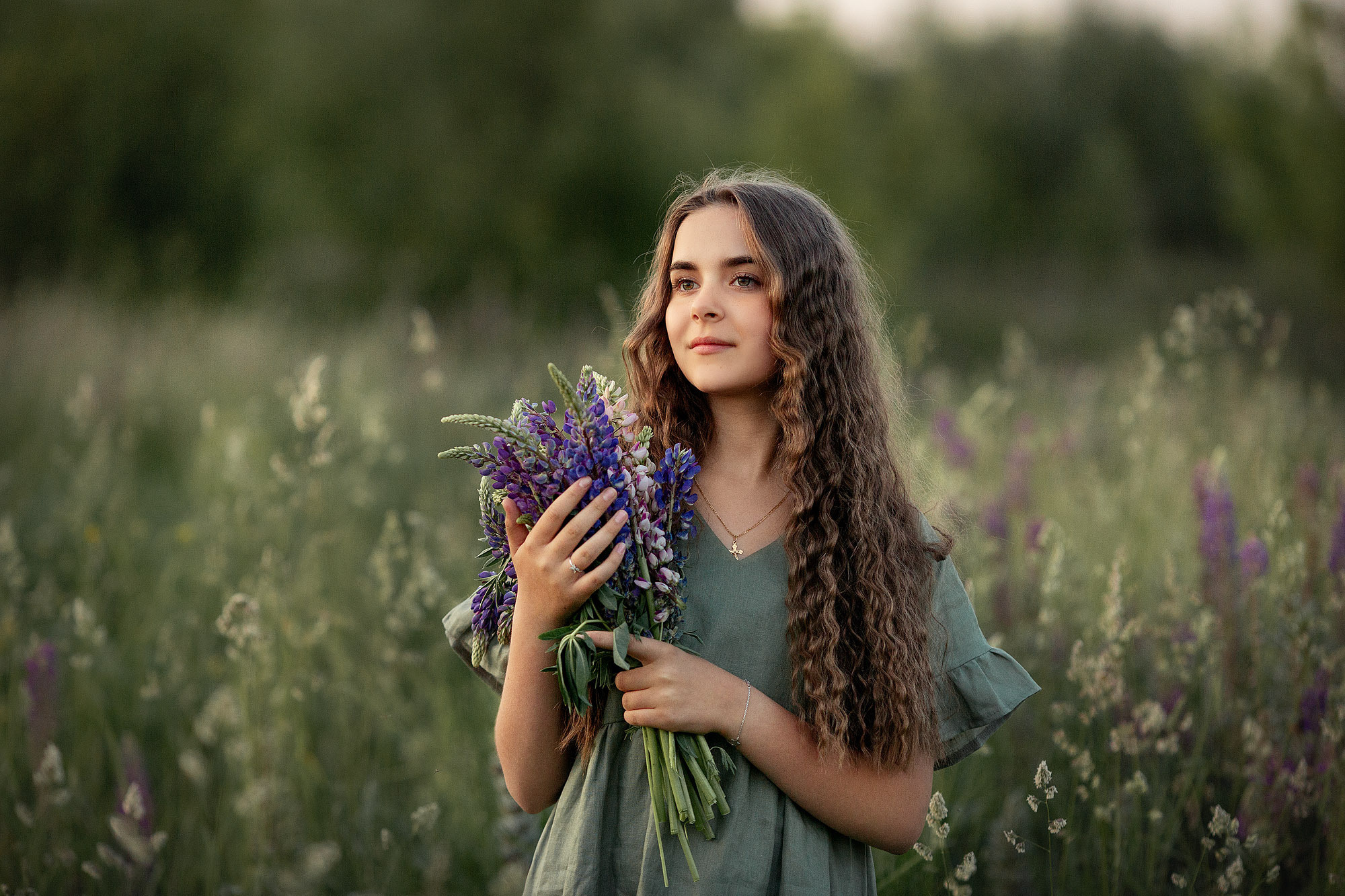 Семейная Фотосессия в люпином поле. Семейный фотограф Татьяна Надеждина | Москва, Московская область, Ярославль