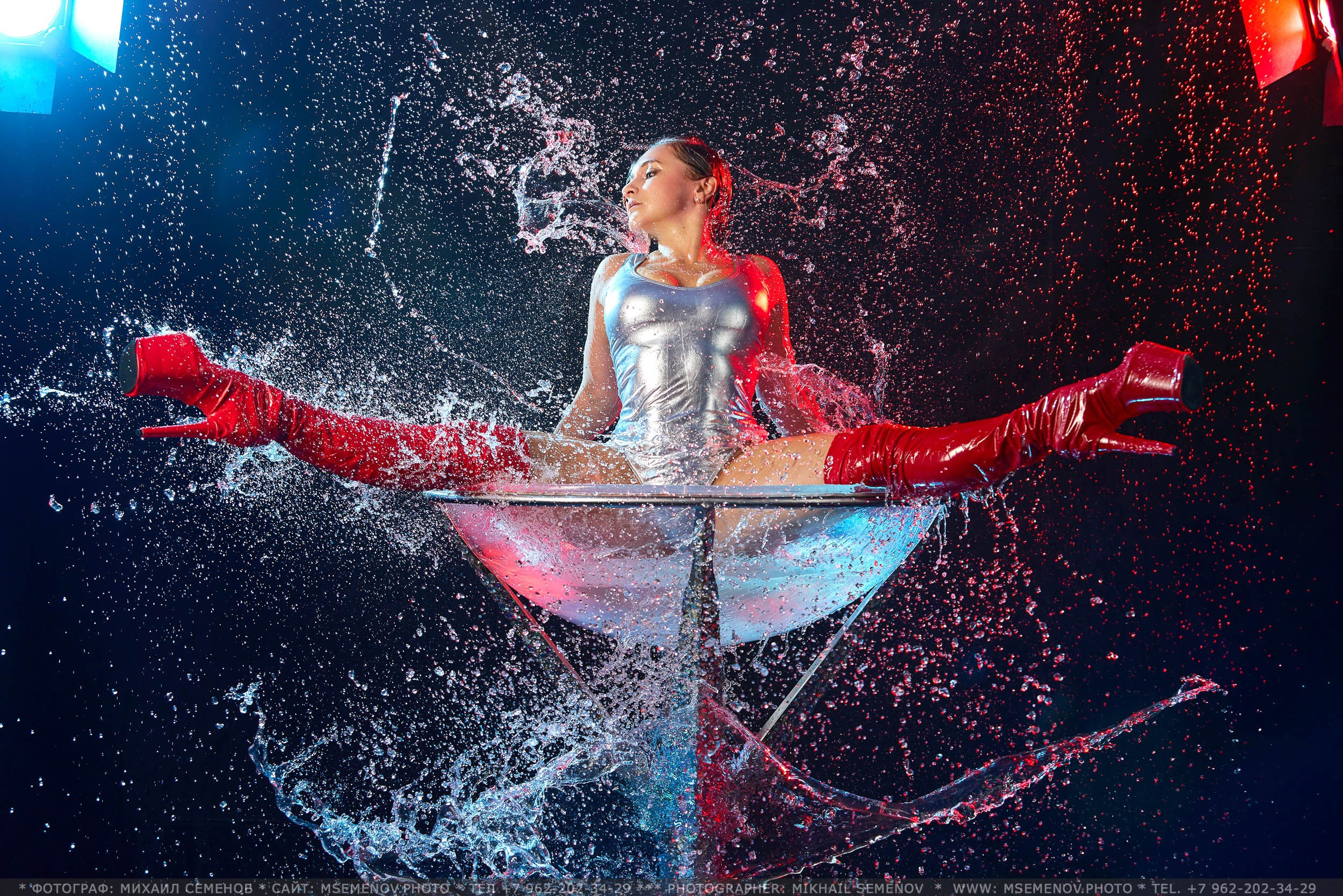 Аква-фотосессия с чашей «ИГРИСТОЕ» Фотограф Михаил Семенов г. Ярославль