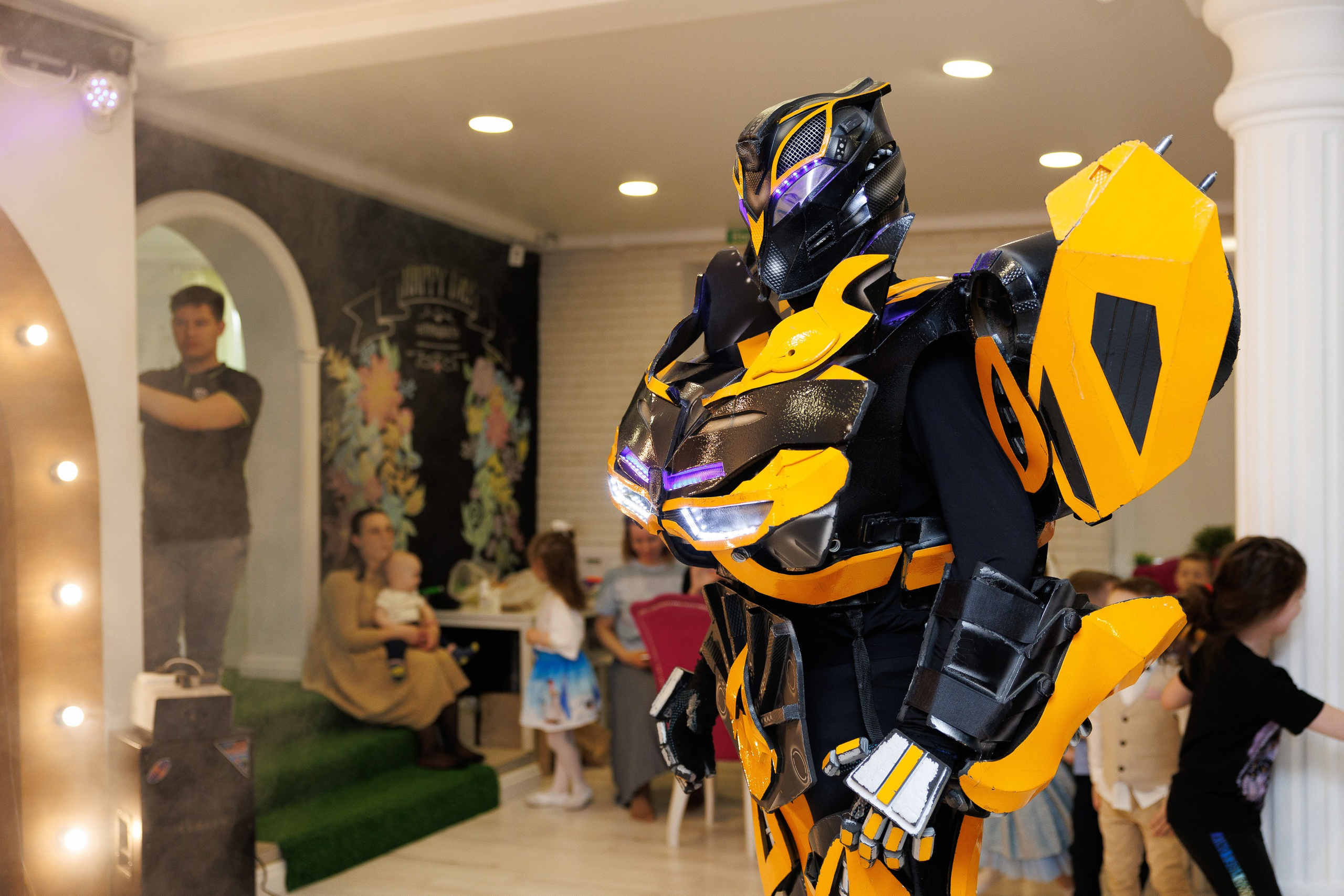 Детский день рождения в студии «Ромашка» в Оренбурге — Трансформеры