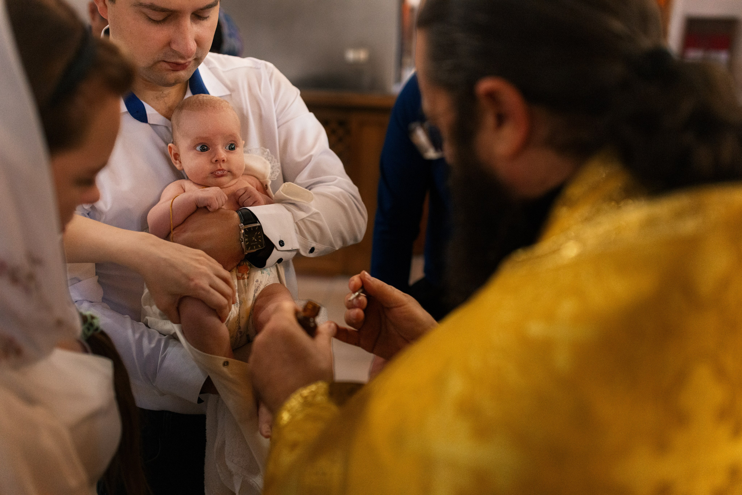 Крещение Алины. Дмитрий Шульгин, портретный фотограф в Воронеже