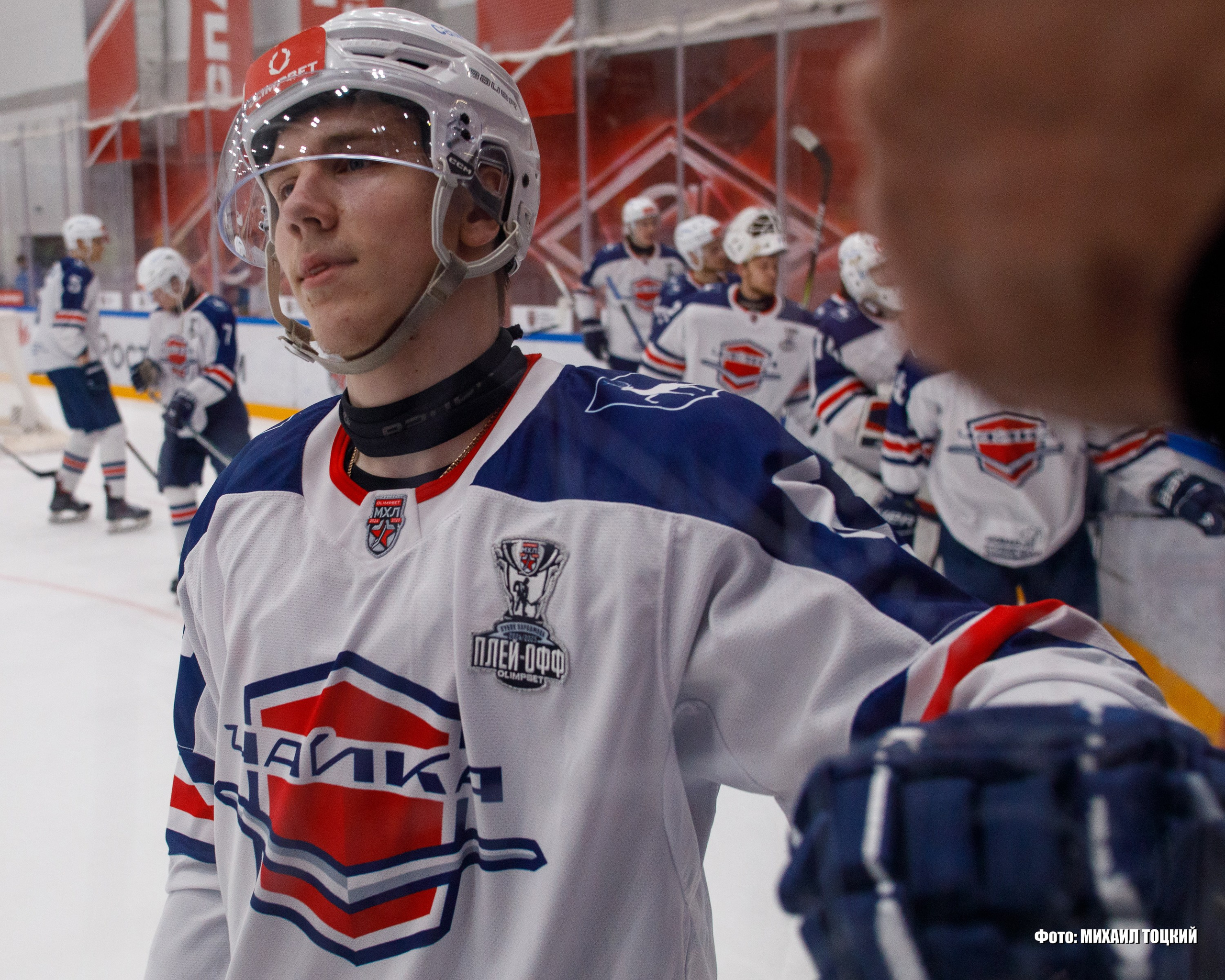 Фоторепортаж Плей-офф МХЛ. МХК Спартак (Москва) — МХК Чайка (Нижний Новгород). Михаил Тоцкий портретный и репортажный фотограф в Москве